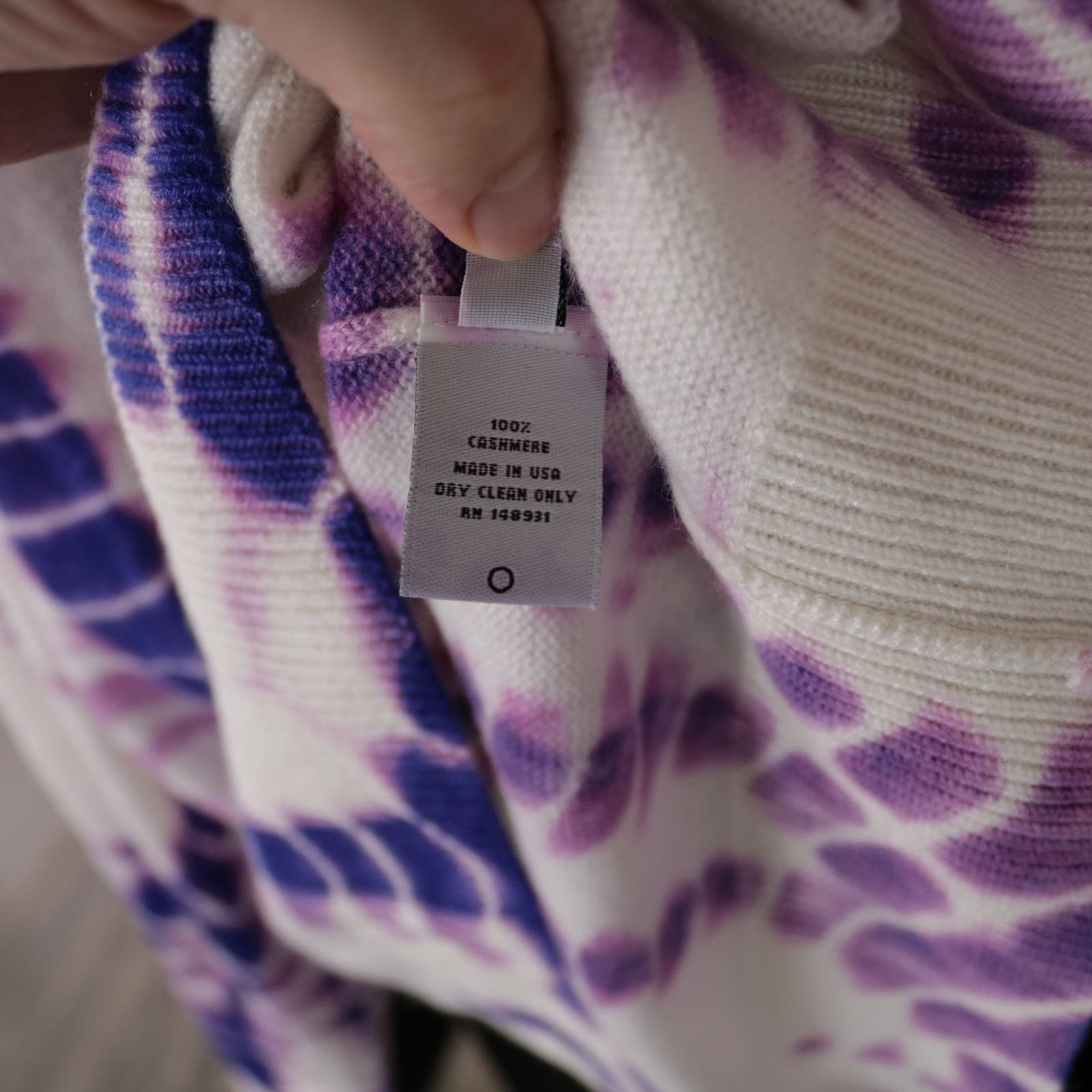 The Elder Statesman The Elder Statesman Ripple Tranquility Cashmere Sweater Size US S / EU 44-46 / 1 - 8 Thumbnail