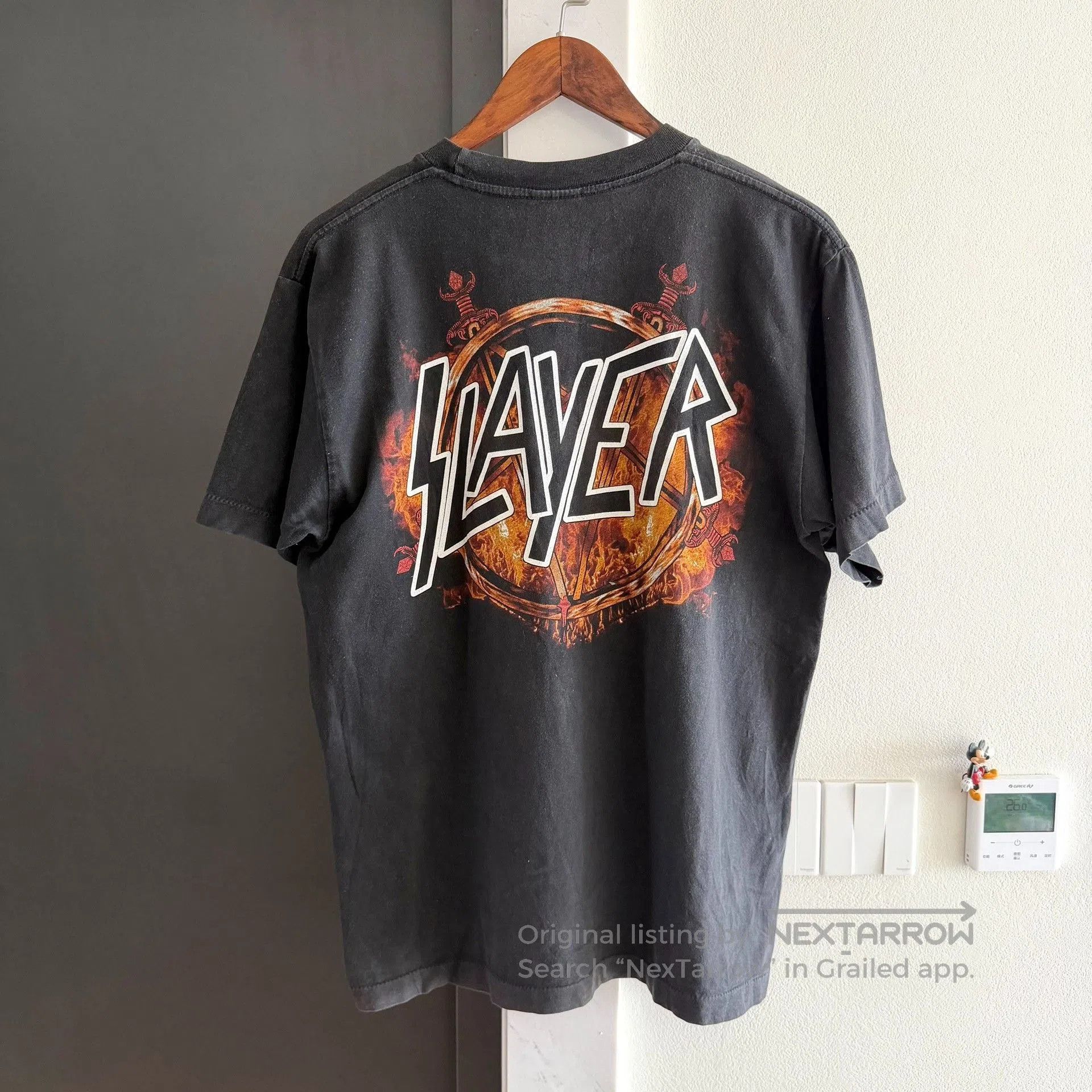 Vintage Vintage Slayer 00s Bootleg Travis Scott Tee. Size US M / EU 48-50 / 2 - 2 Thumbnail