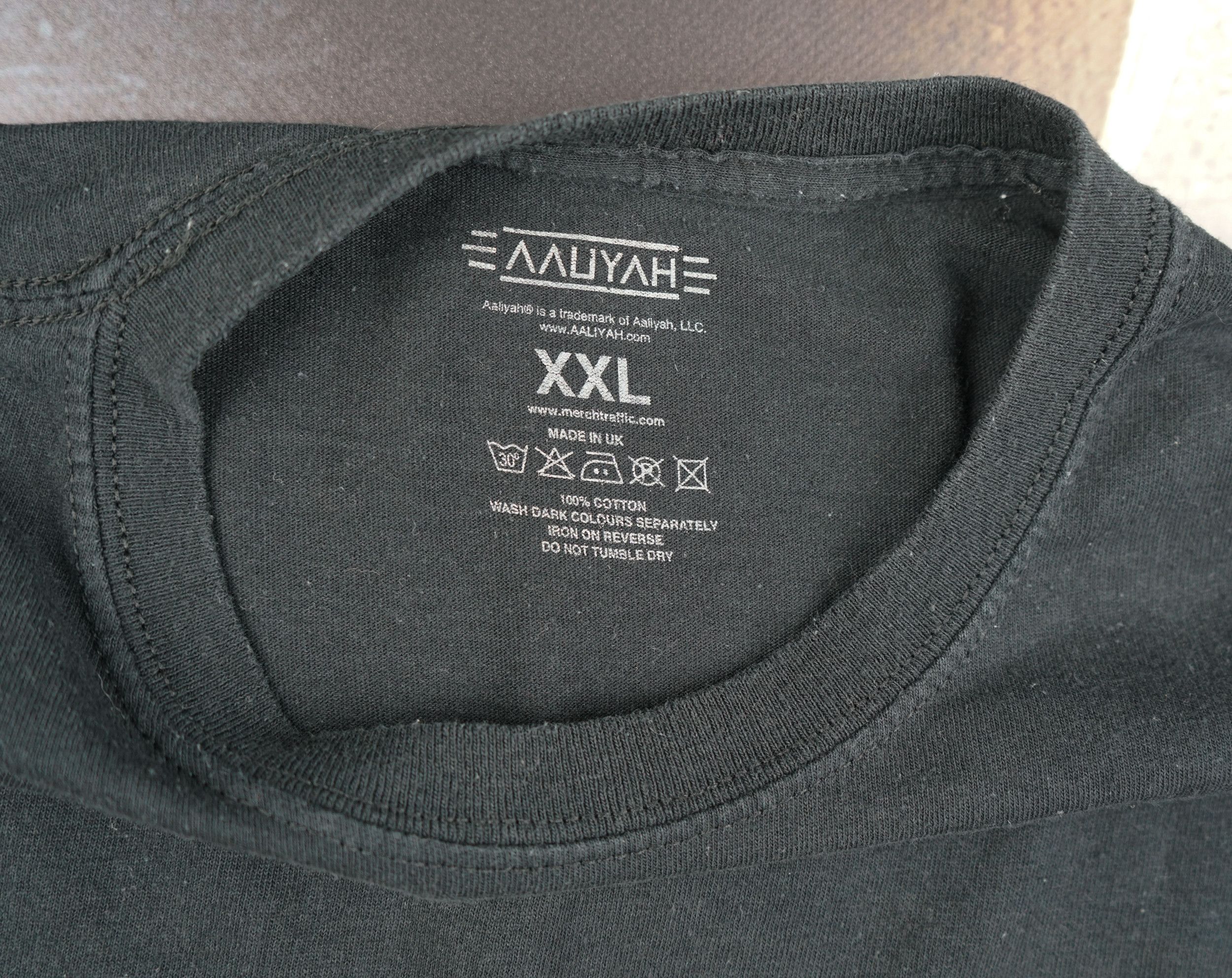 Band Tees × Rap Tees × Vintage Vintage 2010s Aaliah Rap T-Shirt Size US XXL / EU 58 / 5 - 3 Thumbnail
