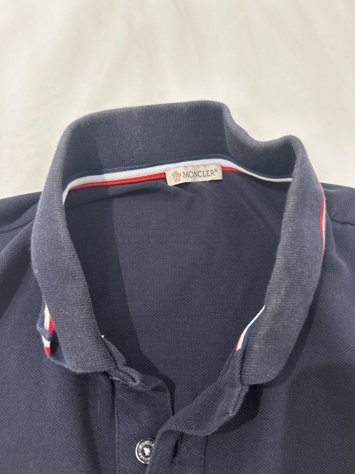 Moncler Moncler Polo Shirt Size US M / EU 48-50 / 2 - 5 Thumbnail