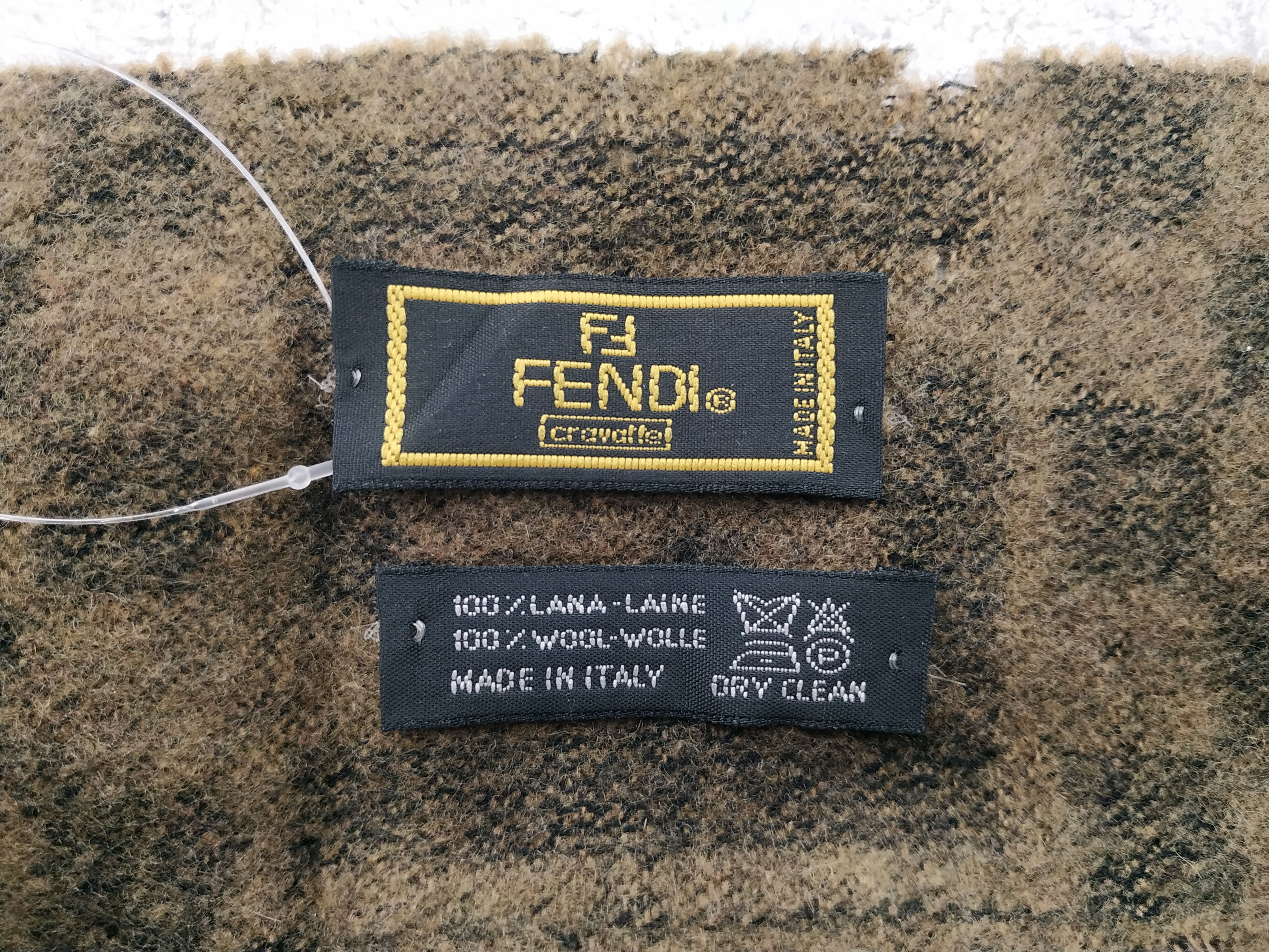 Fendi Vintage Fendi Scarf/Muffler/Neckwear MF423 Size ONE SIZE - 8 Thumbnail
