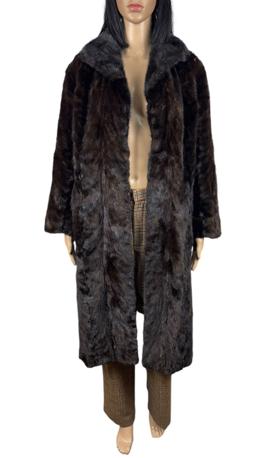 Other Tigre Royal Neuchatel Real Fur Mink Coat Genuine Size M / US 6-8 / IT 42-44 - 13 Thumbnail
