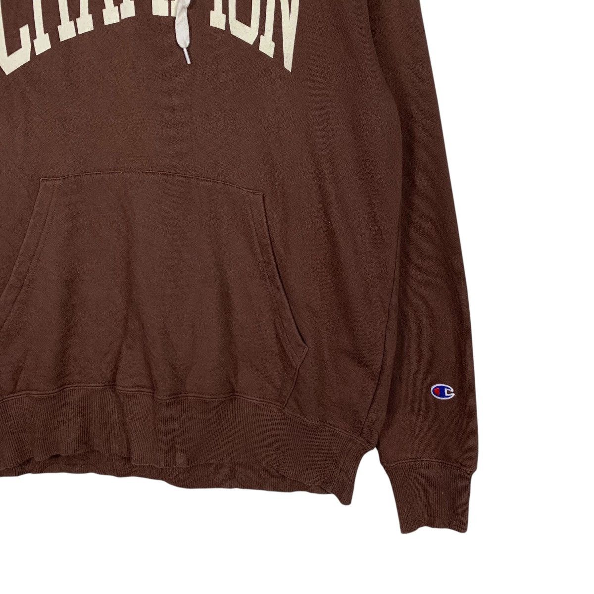 Champion Vintage Champion Spellout Pullover Hoodie Size US L / EU 52-54 / 3 - 4 Thumbnail