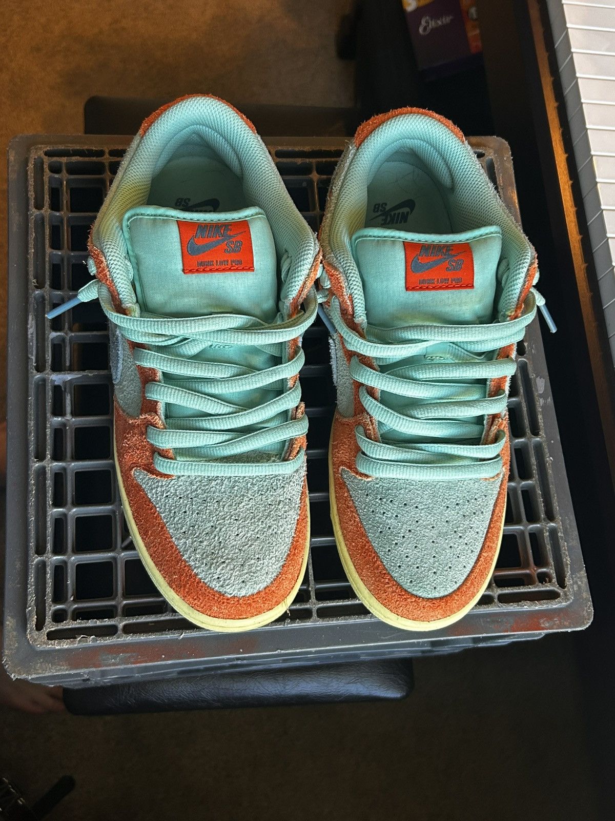 Nike Nike SB orange emerald rise Size US 8.5 / EU 41-42 - 5 Thumbnail