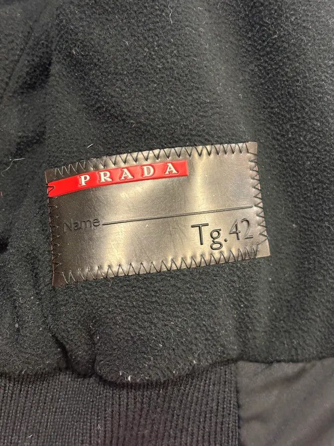 Prada 2000s Prada Black Classy Nylon Jacket Size XS / US 0-2 / IT 36-38 - 12 Thumbnail