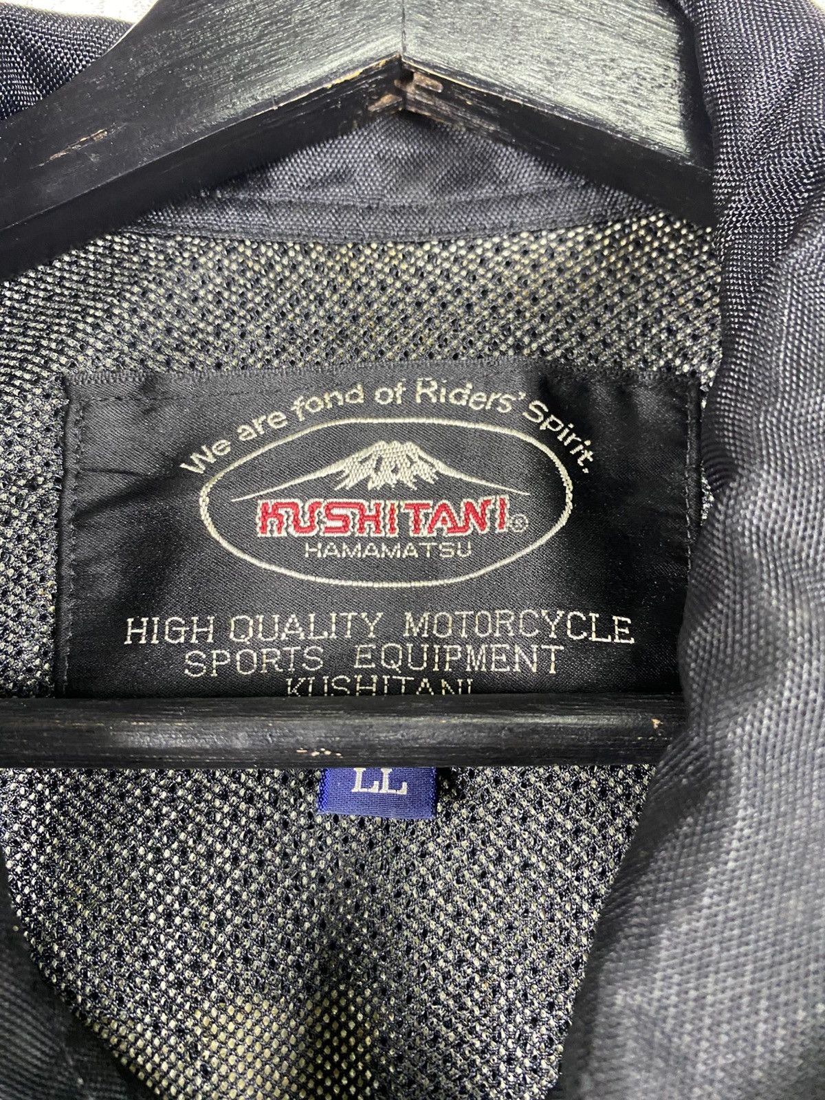 Japanese Brand Kushitani Motorcycle Jacket High-Tech Air Intake Bike Size US XL / EU 56 / 4 - 12 Thumbnail