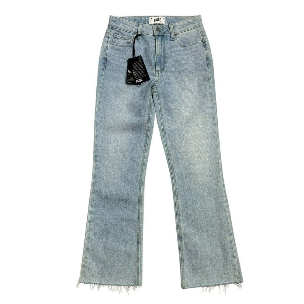 Other NWT New Paige Colette Crop Flare Jeans Size US 28 / EU 44 - 1 Thumbnail