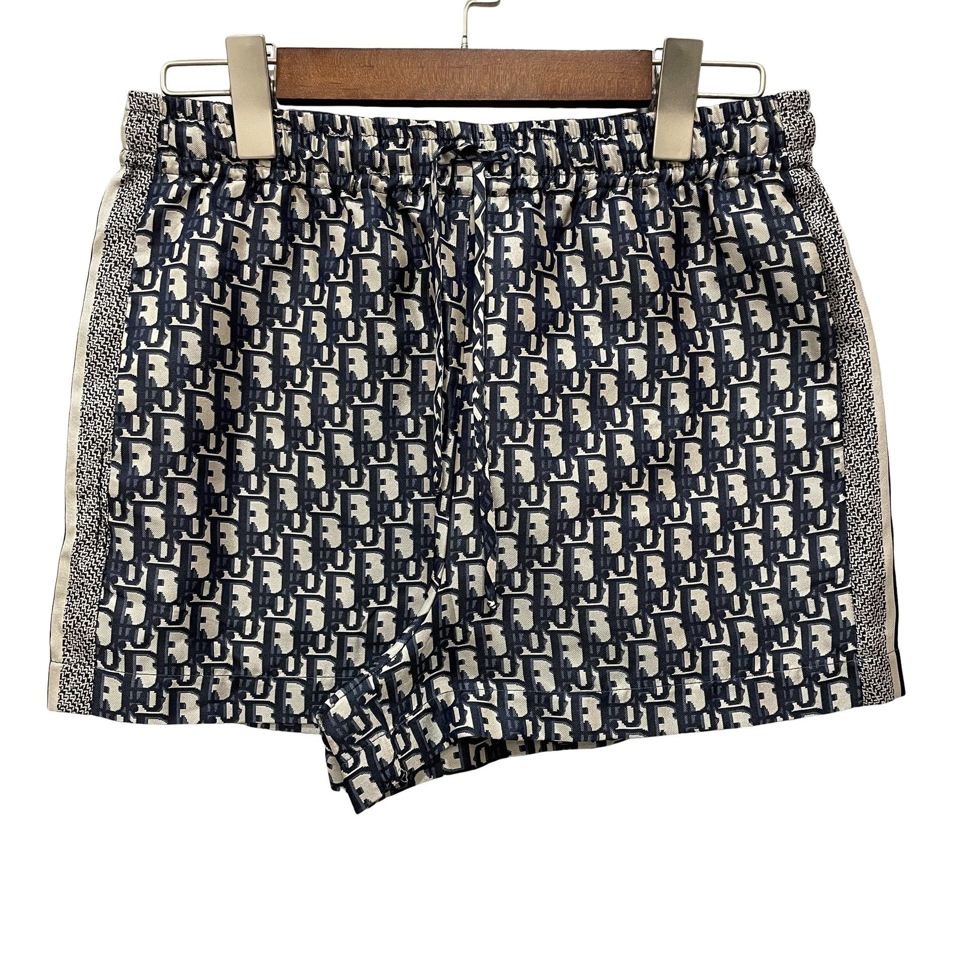 Dior Dior Oblique Monogram Silk Shorts 36 Size 26" / US 2 / IT 38 - 1 Thumbnail