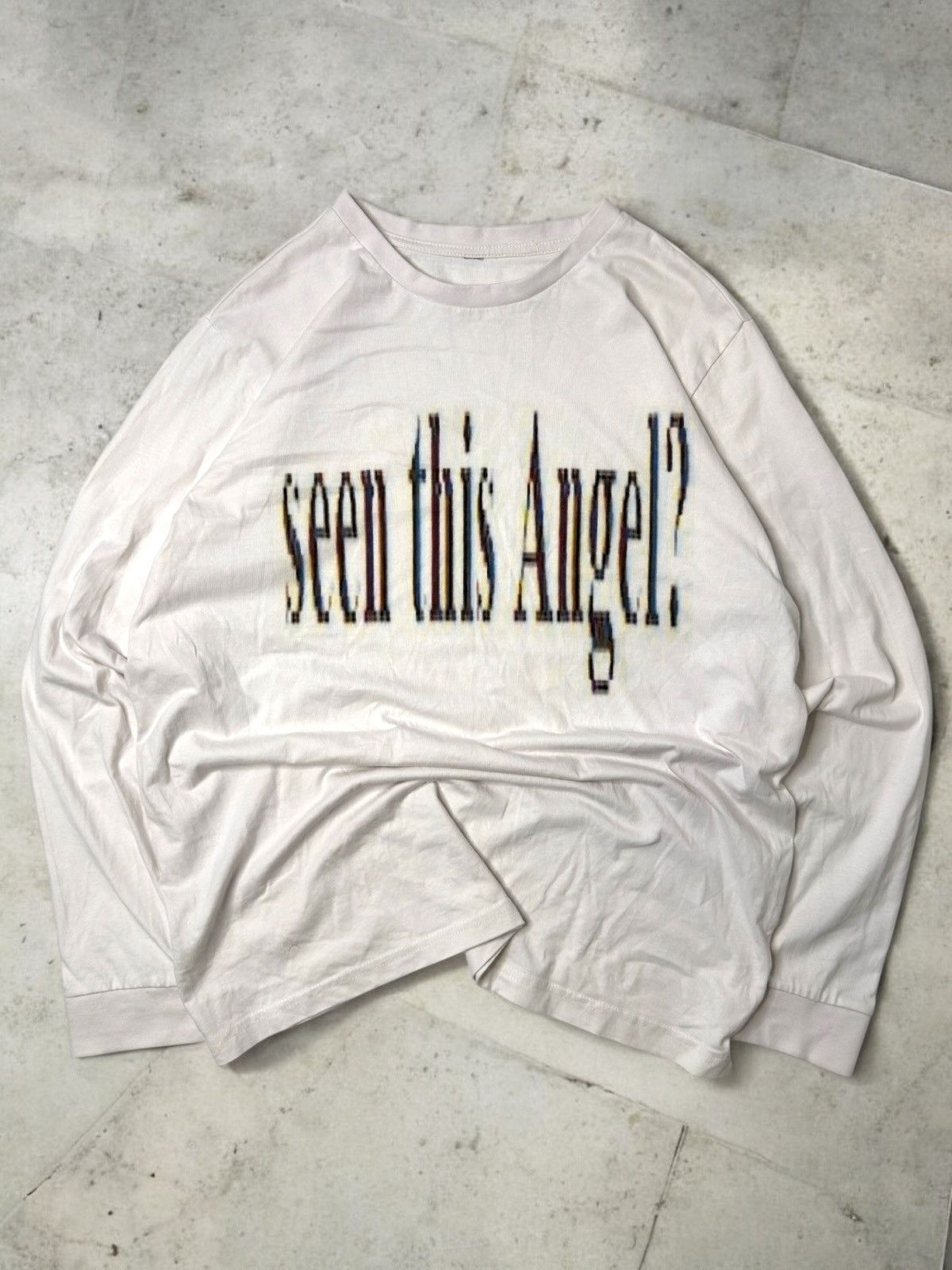 Vintage avant garde seen this angel longsleeve if6was9 l.g.b