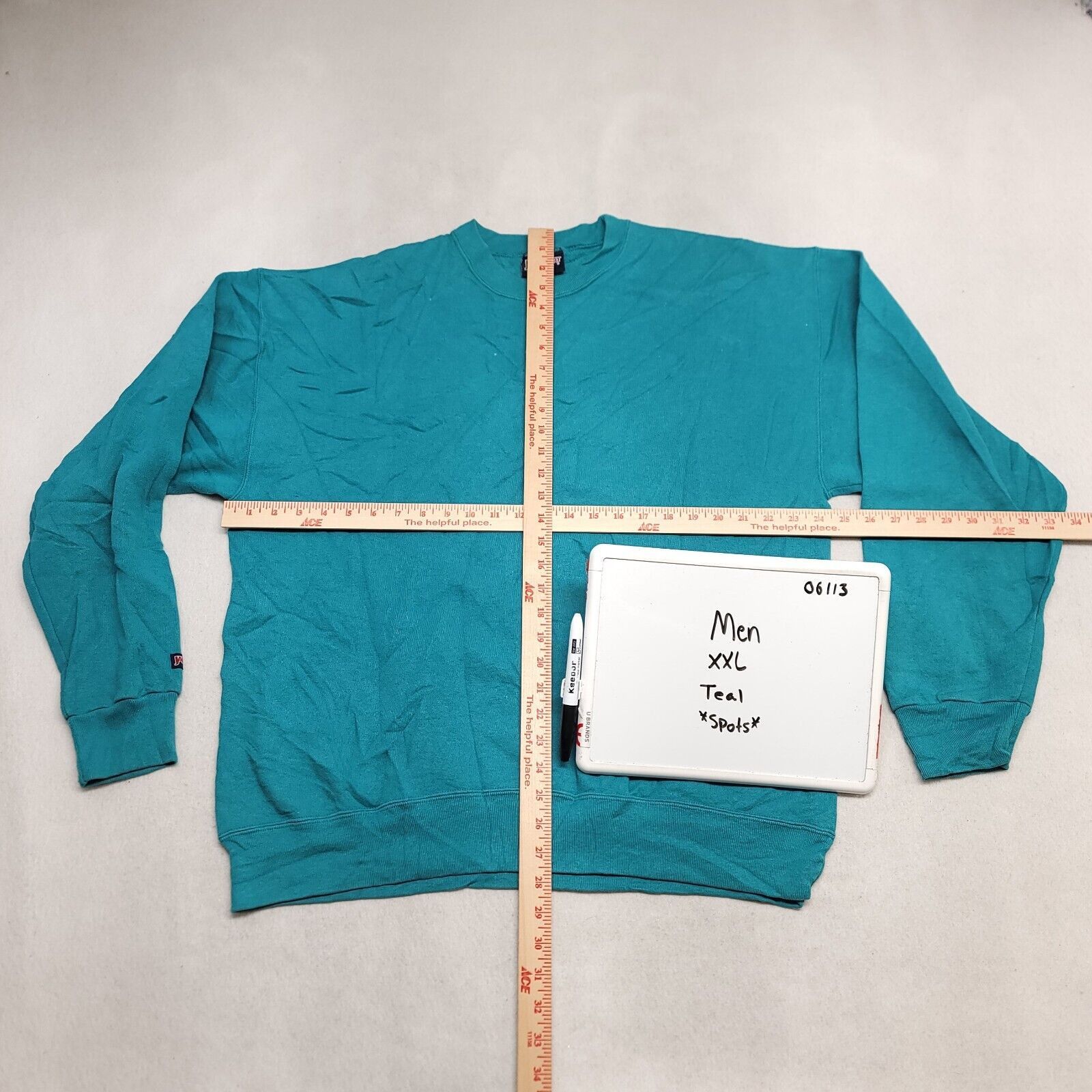 Jansport Jansport Long Sleeve Pullover Sweatshirt Mens Size 2XL Blue Size US XXL / EU 58 / 5 - 9 Thumbnail