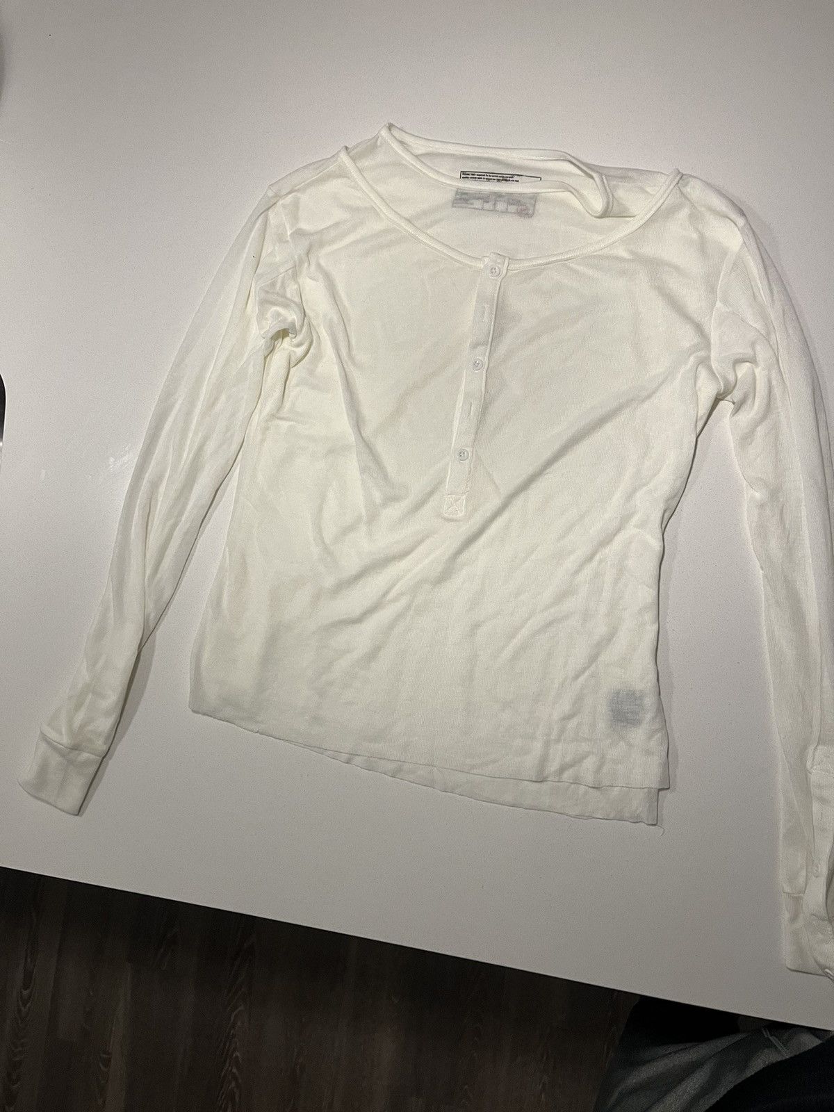 No Faith Studios Double Layered Button Organic Cotton Shirt
