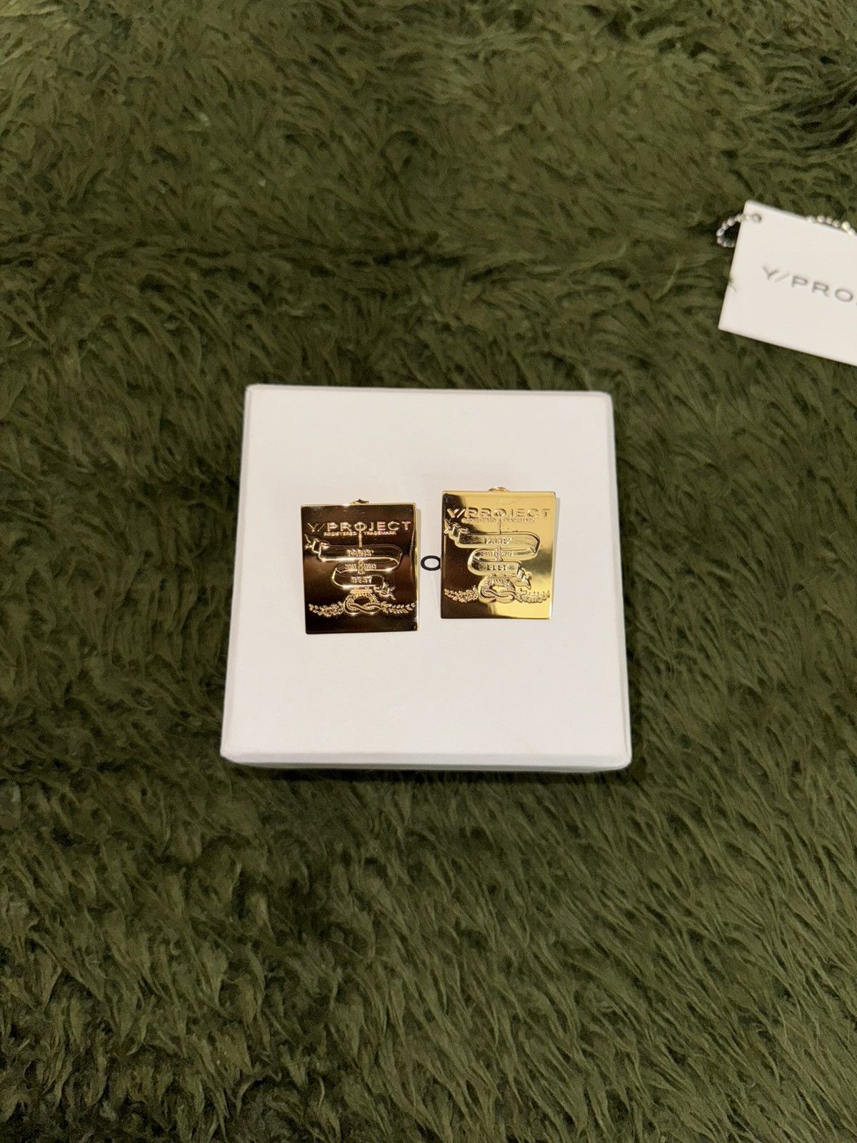 Y/Project Y/PROJECT Paris Best Mini Earrings Gold Size ONE SIZE - 2 Thumbnail