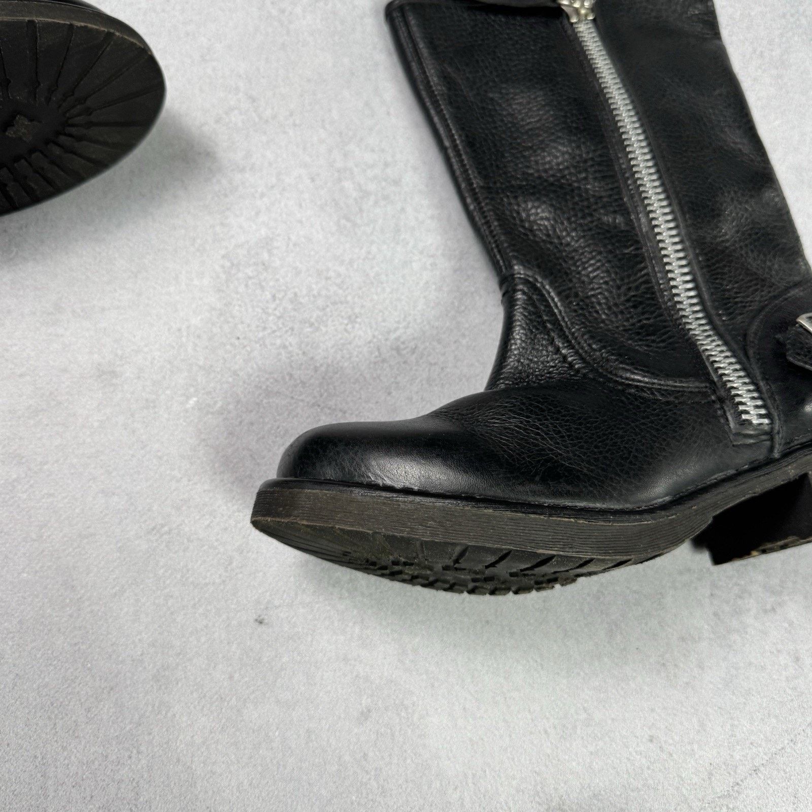 Harley Davidson Harley Davidson Women Leather Biker High Boots Size Us 6 Size US 6 / IT 36 - 15 Thumbnail