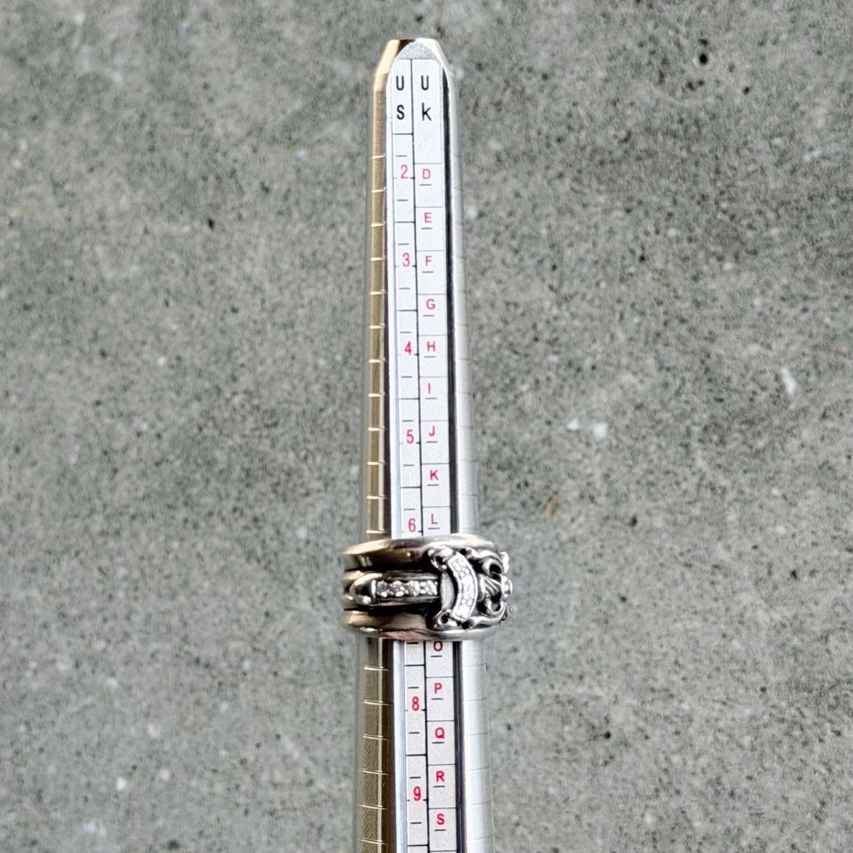 Chrome Hearts Factory Diamond Pave Dagger Ring 6.5 Size ONE SIZE - 8 Thumbnail