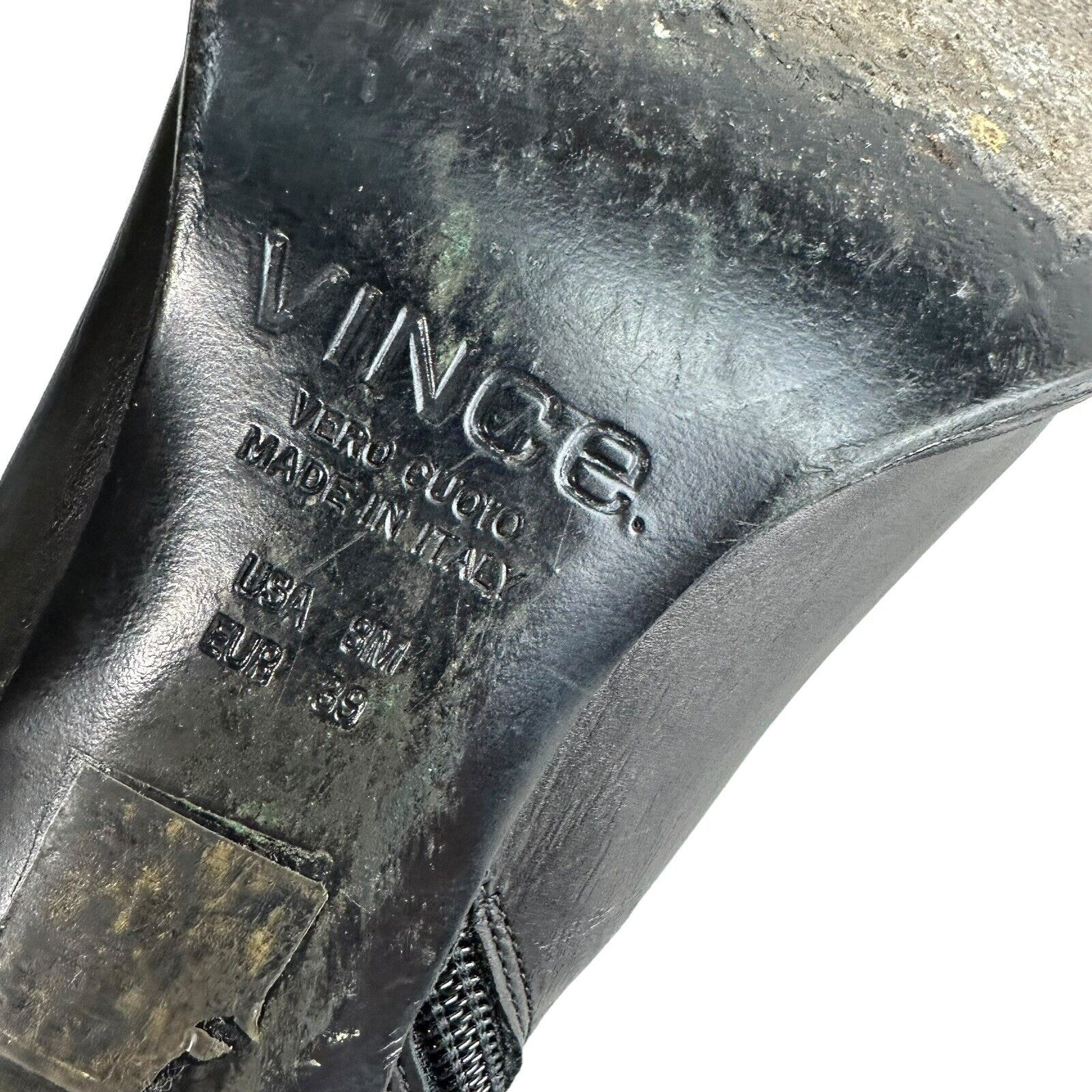 Vince vince. call side buckle pointed toe booties heeled Size 8 Size US 8 / IT 38 - 13 Thumbnail