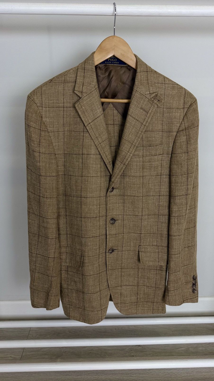 Polo Ralph Lauren Polo Ralph Lauren Silk Lino Blazer Size 38R - 1 Thumbnail