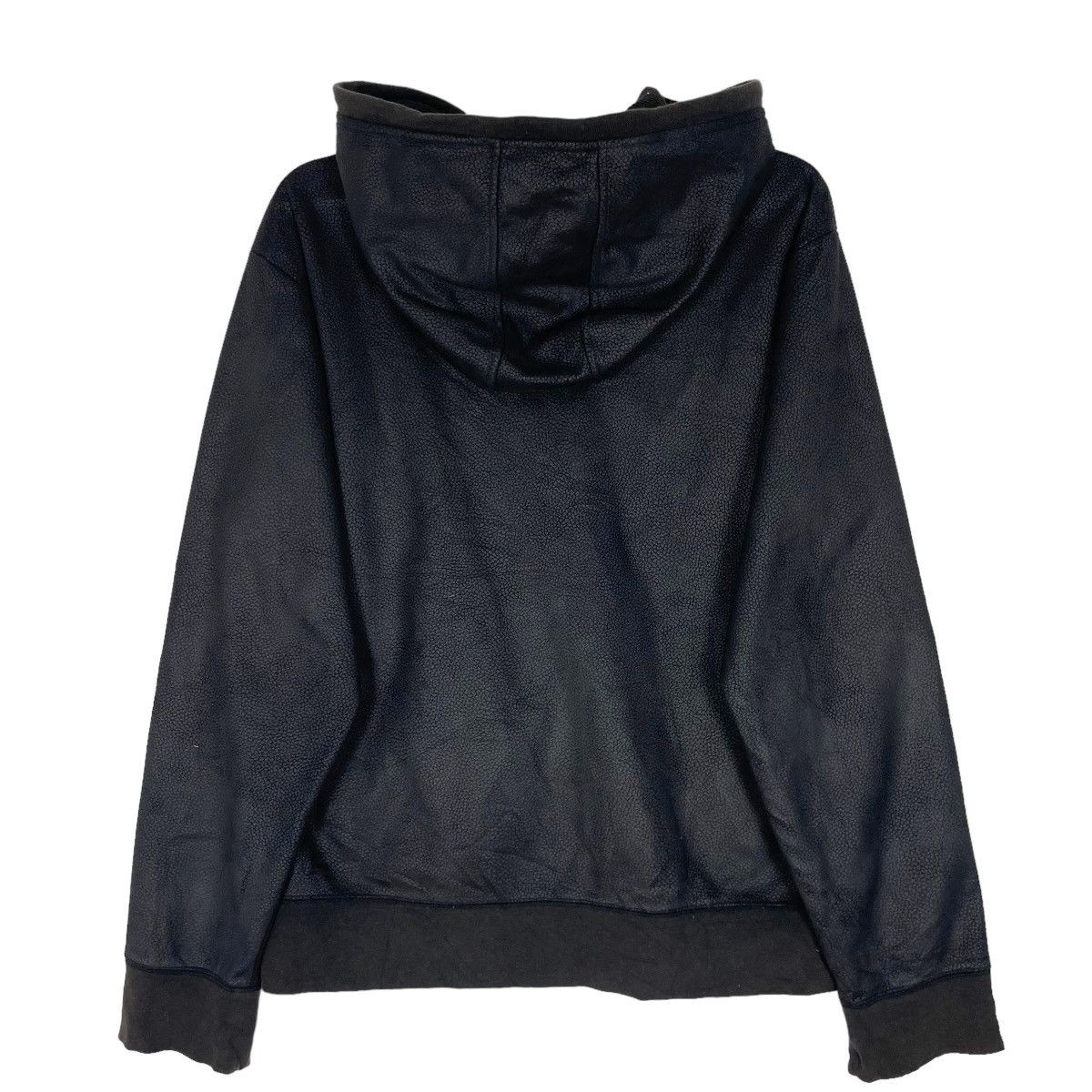 Volcom Vintage Volcom Faux Leather Jacket Hoodie Embroidered Logo Size US M / EU 48-50 / 2 - 13 Thumbnail