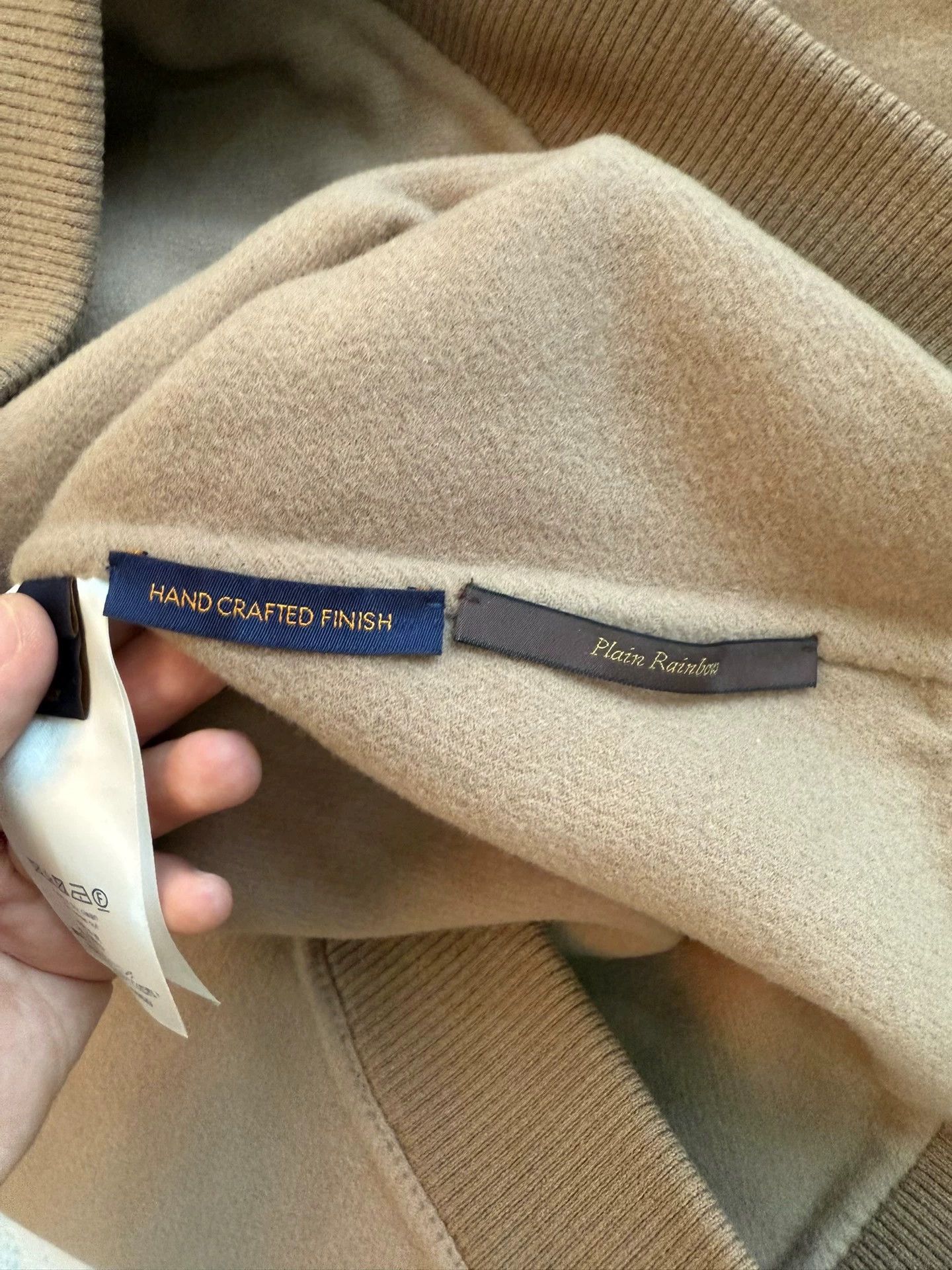 Louis Vuitton LV Cashmere Oversize Jacket, Caramel, New, OS (XL), LV Tag Size US S / EU 44-46 / 1 - 4 Thumbnail