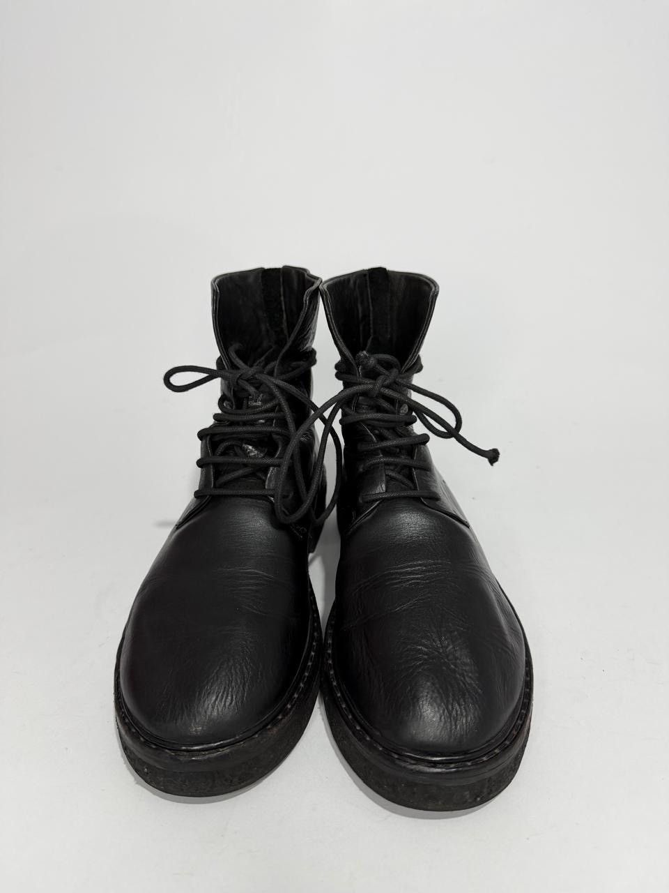 Marsell MARSÈLL PARRUCCA ANKLE BLACK LEATHER BOOTS EU 38 Size US 8 / IT 38 - 2 Thumbnail