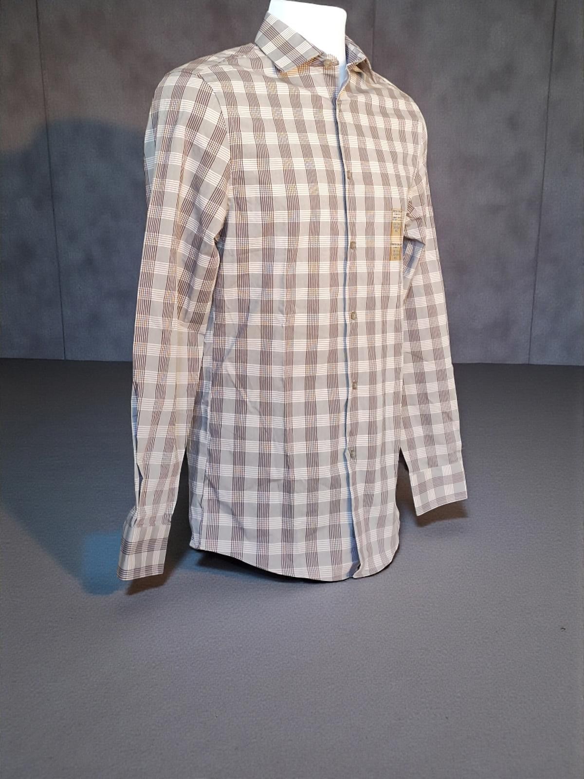 Other Geoffrey Beene Slim Fit Stretch Collim Fit Checkered Shirt - Size US XS / EU 42 / 0 - 4 Thumbnail