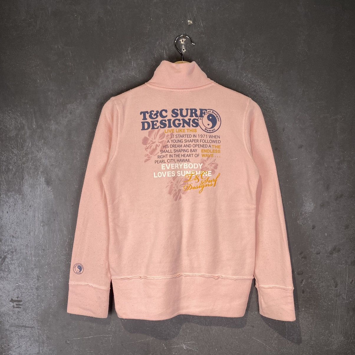 If Six Was Nine × Le Grande Bleu (L.G.B.) y2k T&C Surf Poem Wording Japanese Fullzipper Size M / US 6-8 / IT 42-44 - 1 Thumbnail