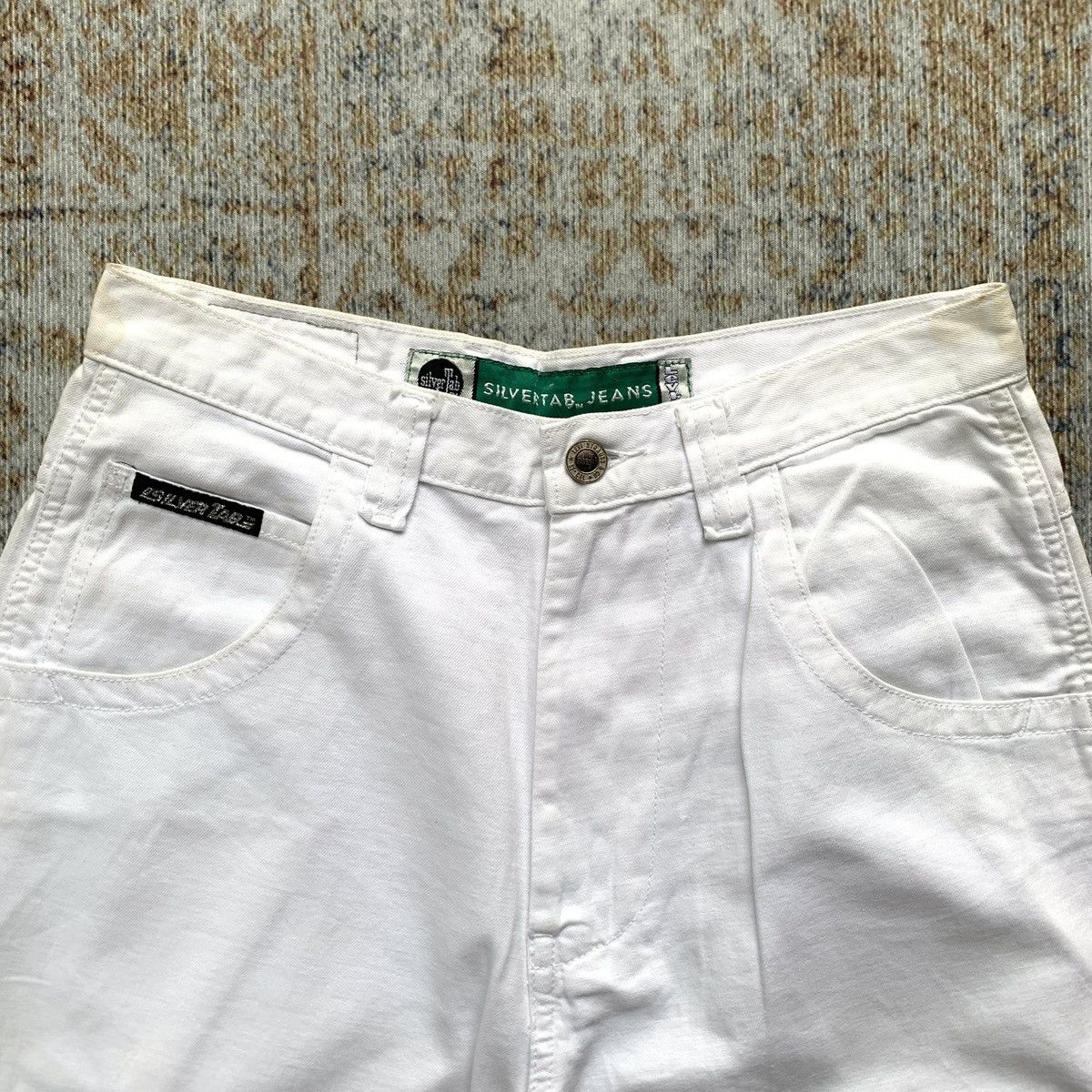 Levi's Rare 1990s Levi's Silver Tabs Baggy Jorts Jeans Size US 30 / EU 46 - 2 Thumbnail