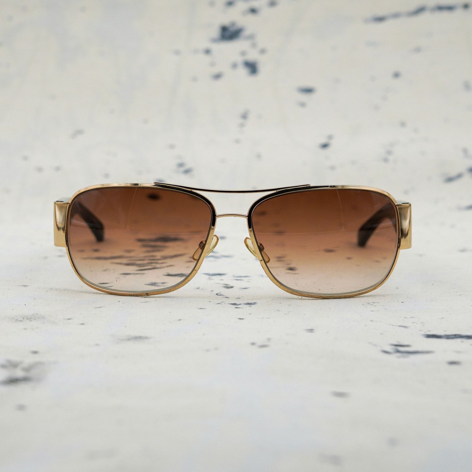 Dior Dior flavour 4 tortoise aviator gold cd logo sunglasses Size ONE SIZE - 2 Thumbnail