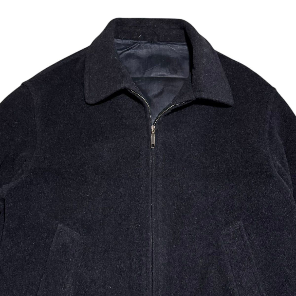 Joseph & Feiss × Vintage Vintage Joseph & Feiss Cashmere Blend Bomber Jacket Men’s XL Size US XL / EU 56 / 4 - 2 Thumbnail