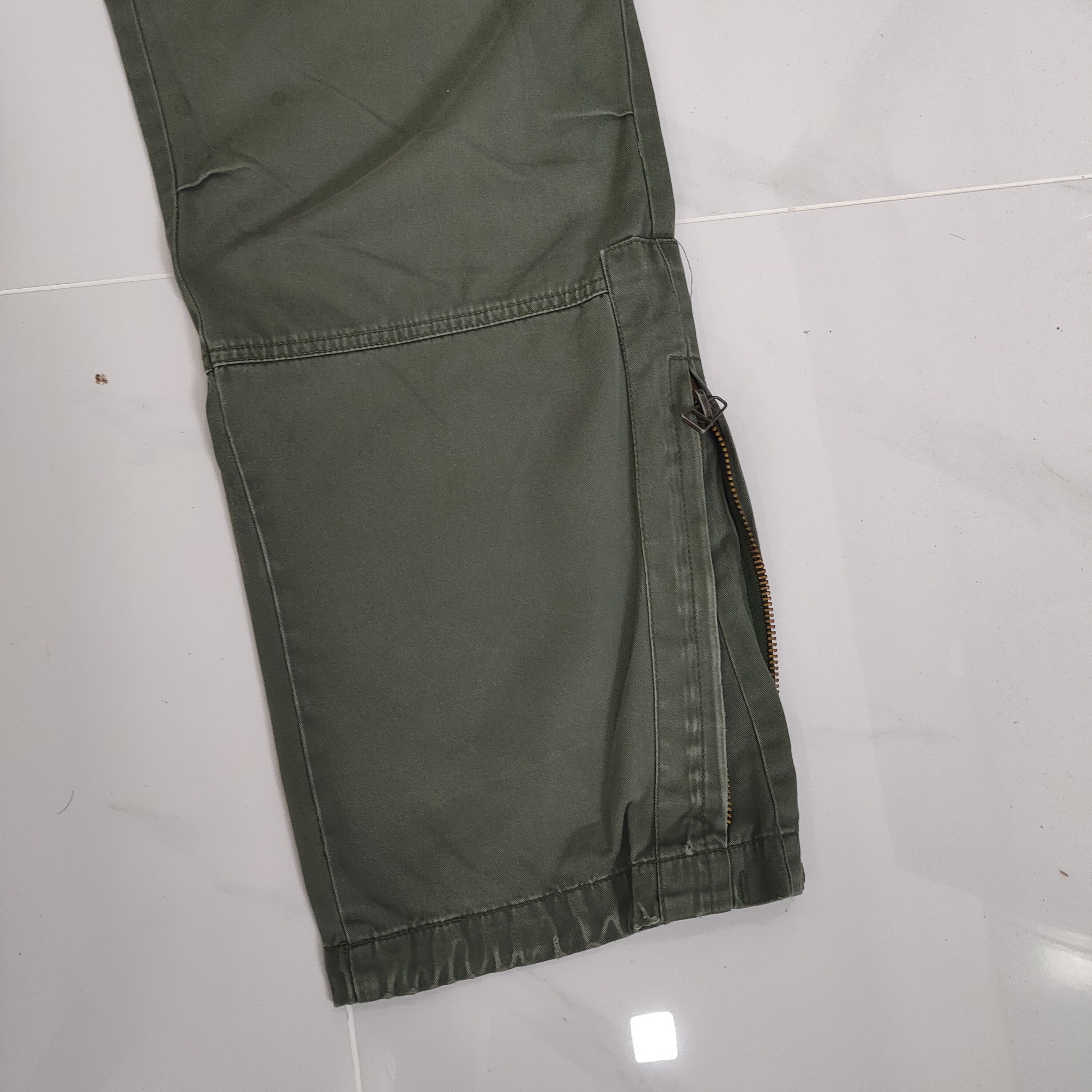 Japanese Brand 34×31💥 VINTAGE FADED BONDAGE CARGO PANTS Size US 34 / EU 50 - 11 Thumbnail