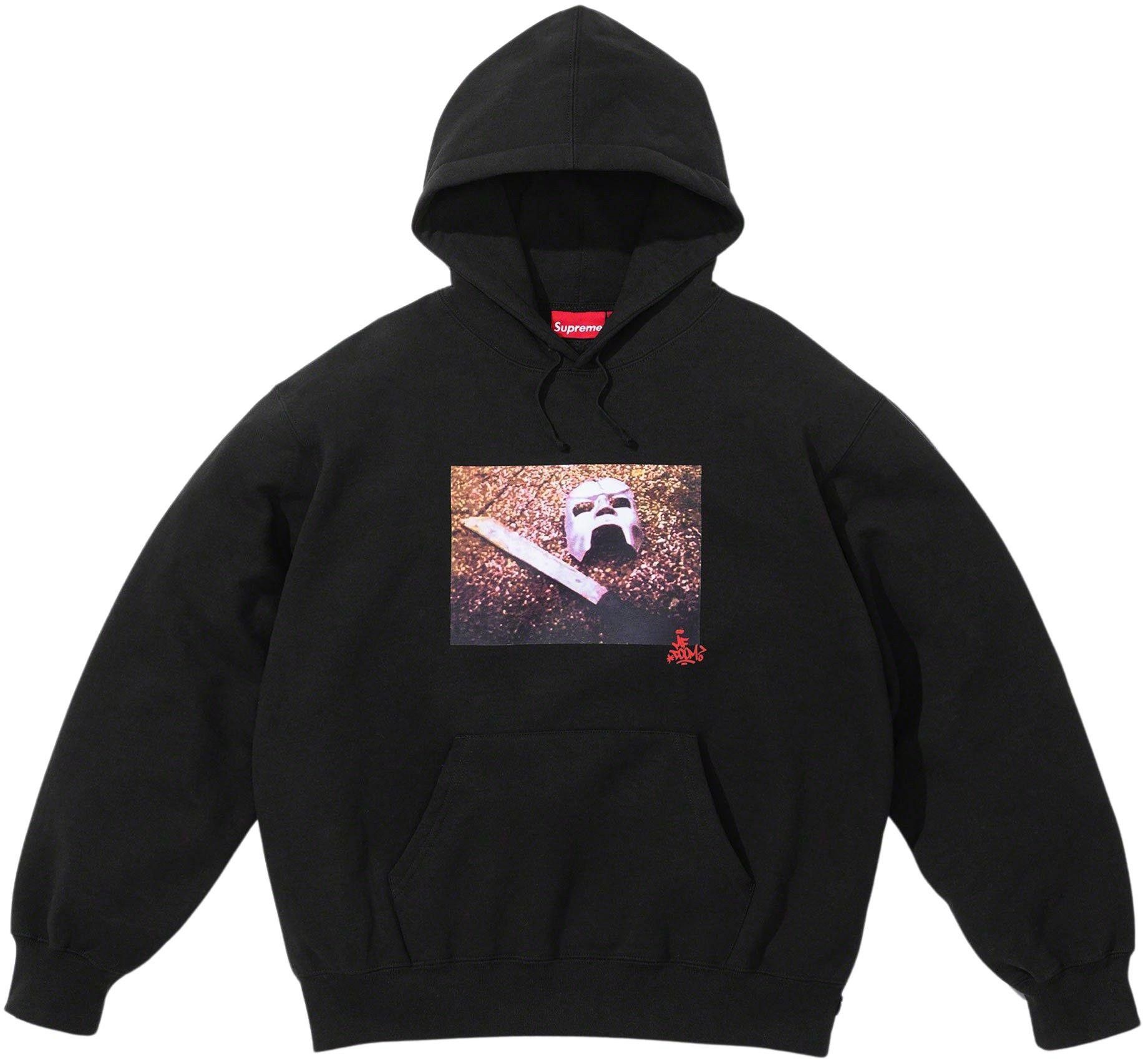 Supreme Supreme MF DOOM Hooded Sweatshirt Black (Size Small) Size US S / EU 44-46 / 1 - 1 Thumbnail