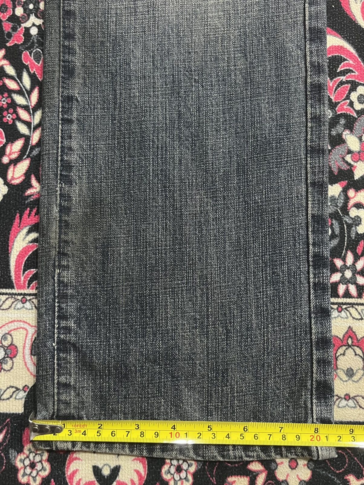 Von Dutch ⚡️Grunge⚡️Vintage Von Dutch Embroidery Patch Black Faded Jeans Size US 34 / EU 50 - 17 Thumbnail
