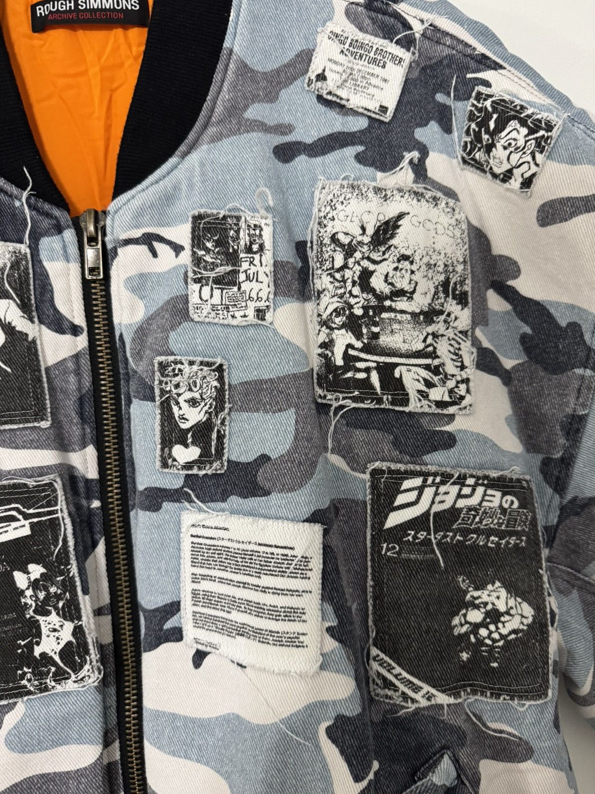 Rough Simmons Rough Simmons Ora! Ora! Ora! Arctic Camo Bomber Size US XL / EU 56 / 4 - 4 Thumbnail