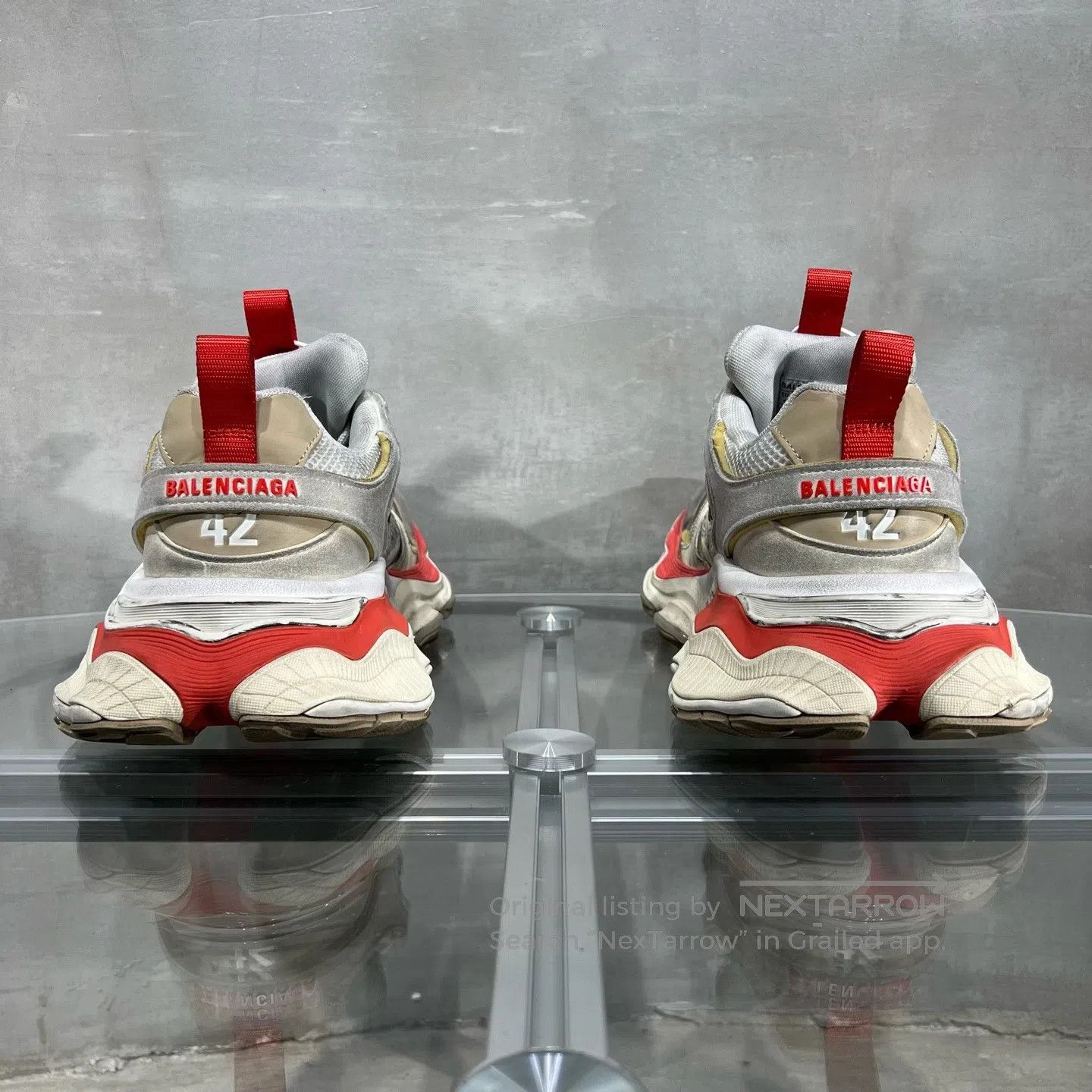 Balenciaga Balenciaga CARGO White and Red shoes Size US 9 / EU 42 - 5 Thumbnail