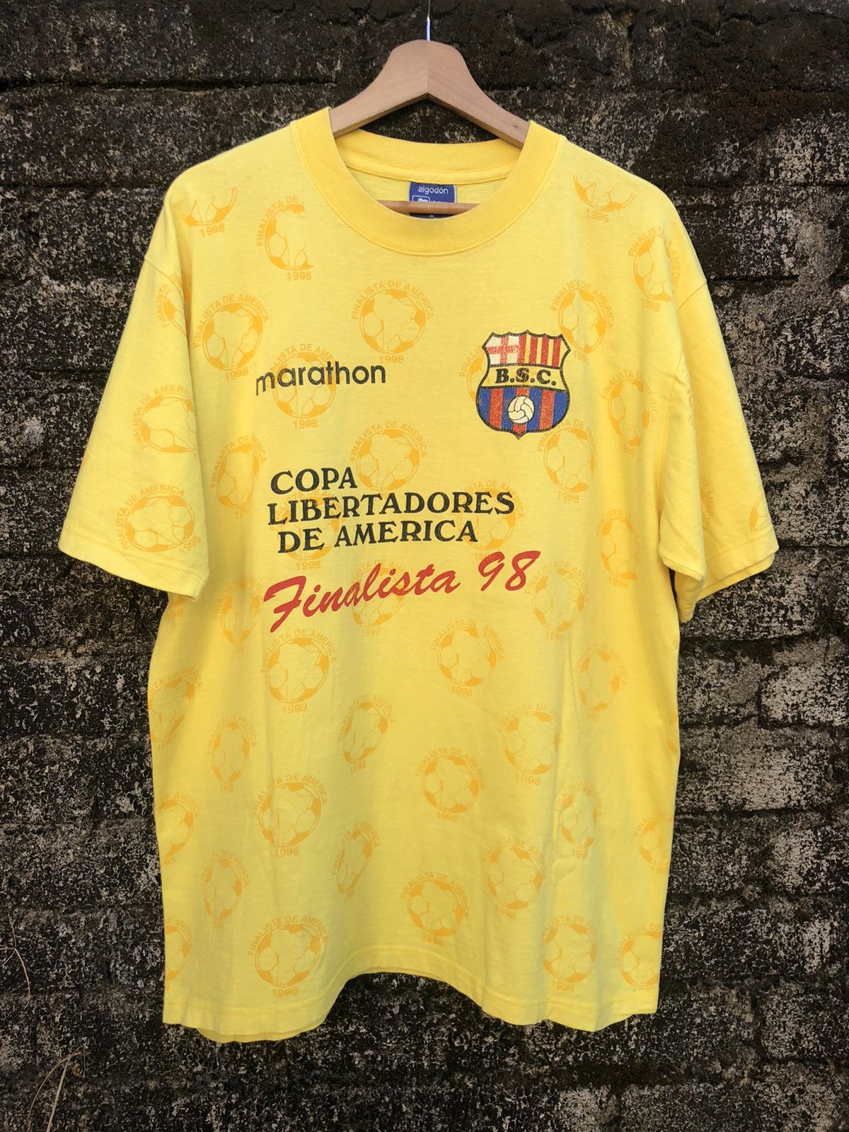 Vintage 90s Barcelona Marathon FullPrint Tshirt