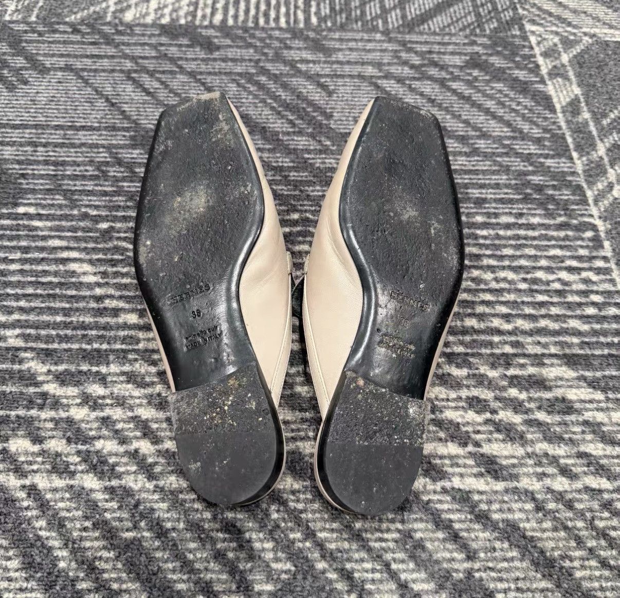 Hermes Hermes Groupie Mule Slippers J42 Size US 8 / IT 38 - 8 Thumbnail
