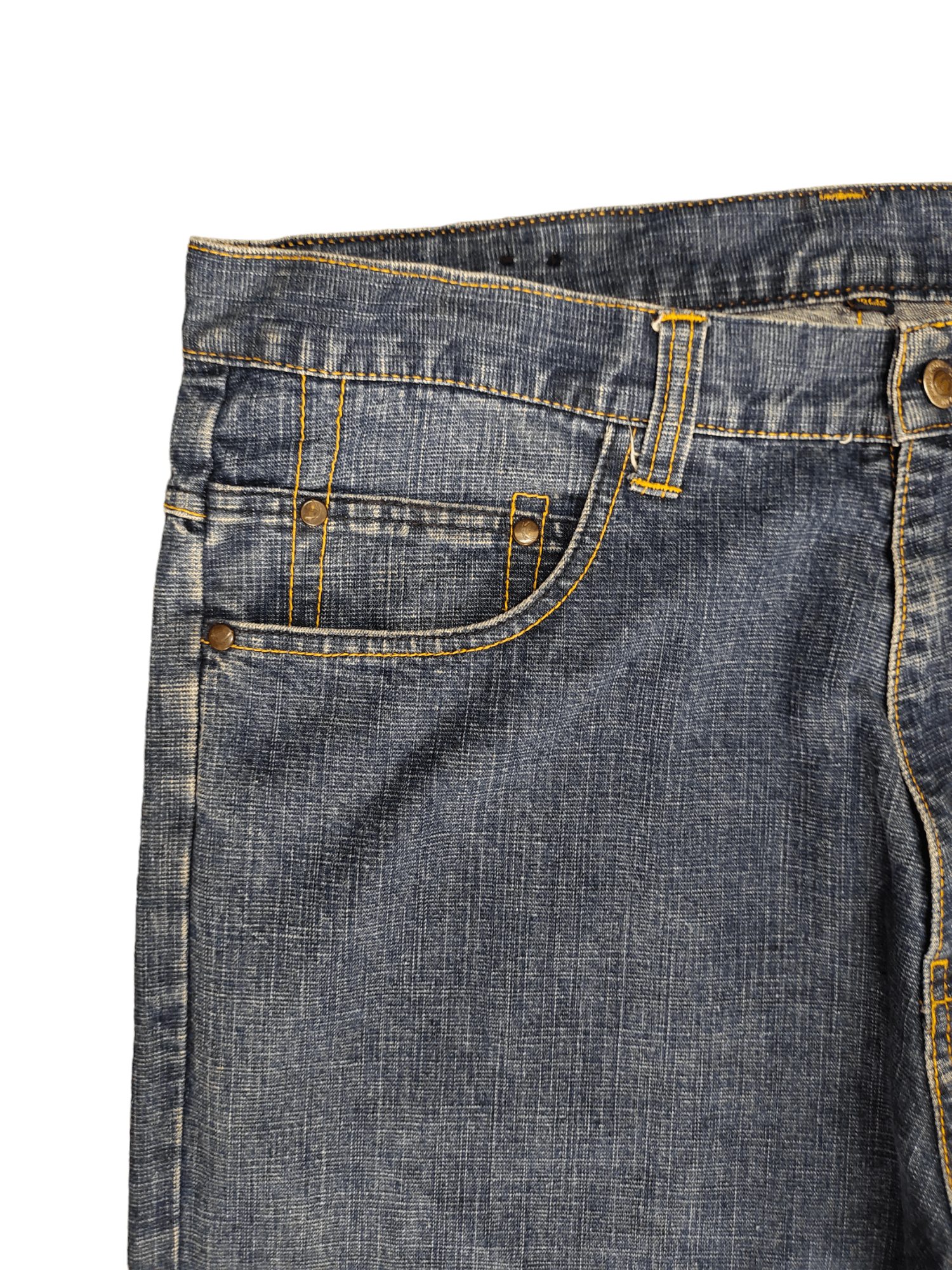 Karl Kani Vintage Y2k Karl Kani Gold Embroidered Baggy Denim Wide Leg Size US 36 / EU 52 - 10 Thumbnail