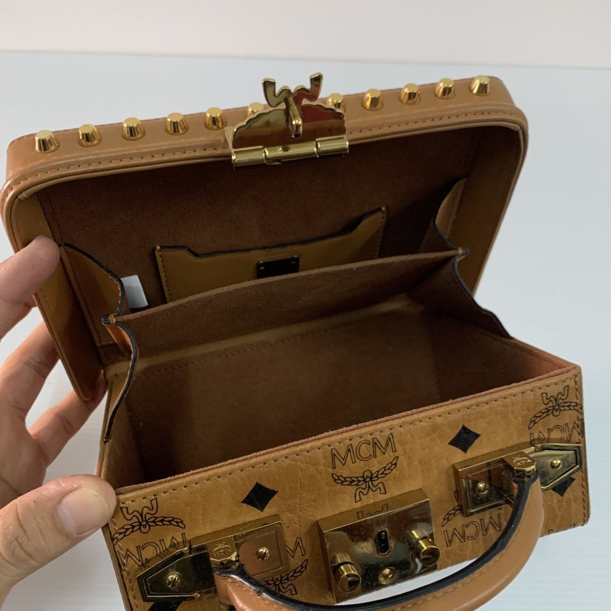 MCM MCM Box Monogram LIMITED EDITION Bag Size ONE SIZE - 10 Thumbnail