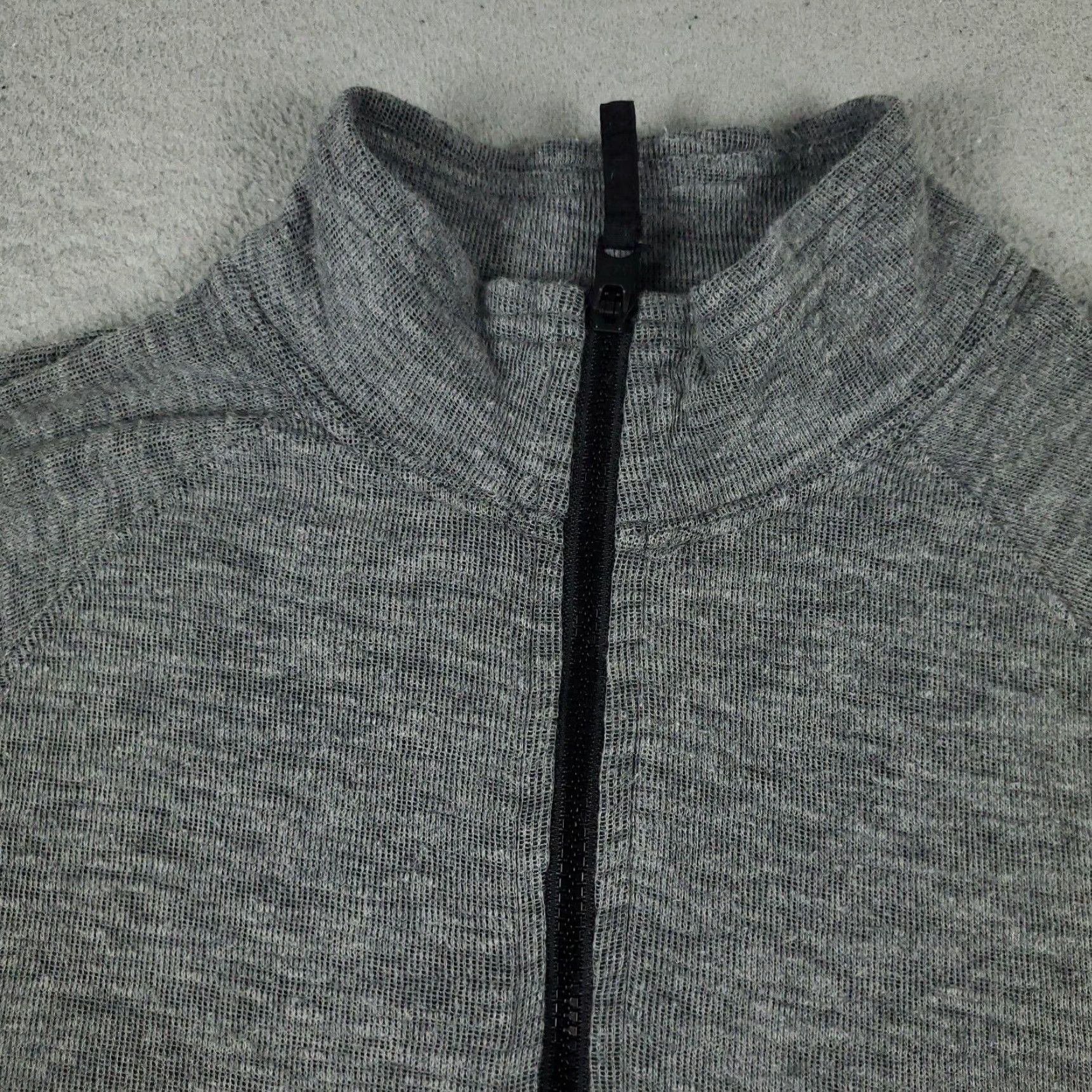 Abercrombie & Fitch Abercrombie & Fitch Sweater Mens Medium Gray 1/4 Zip Pullover Size US M / EU 48-50 / 2 - 2 Thumbnail