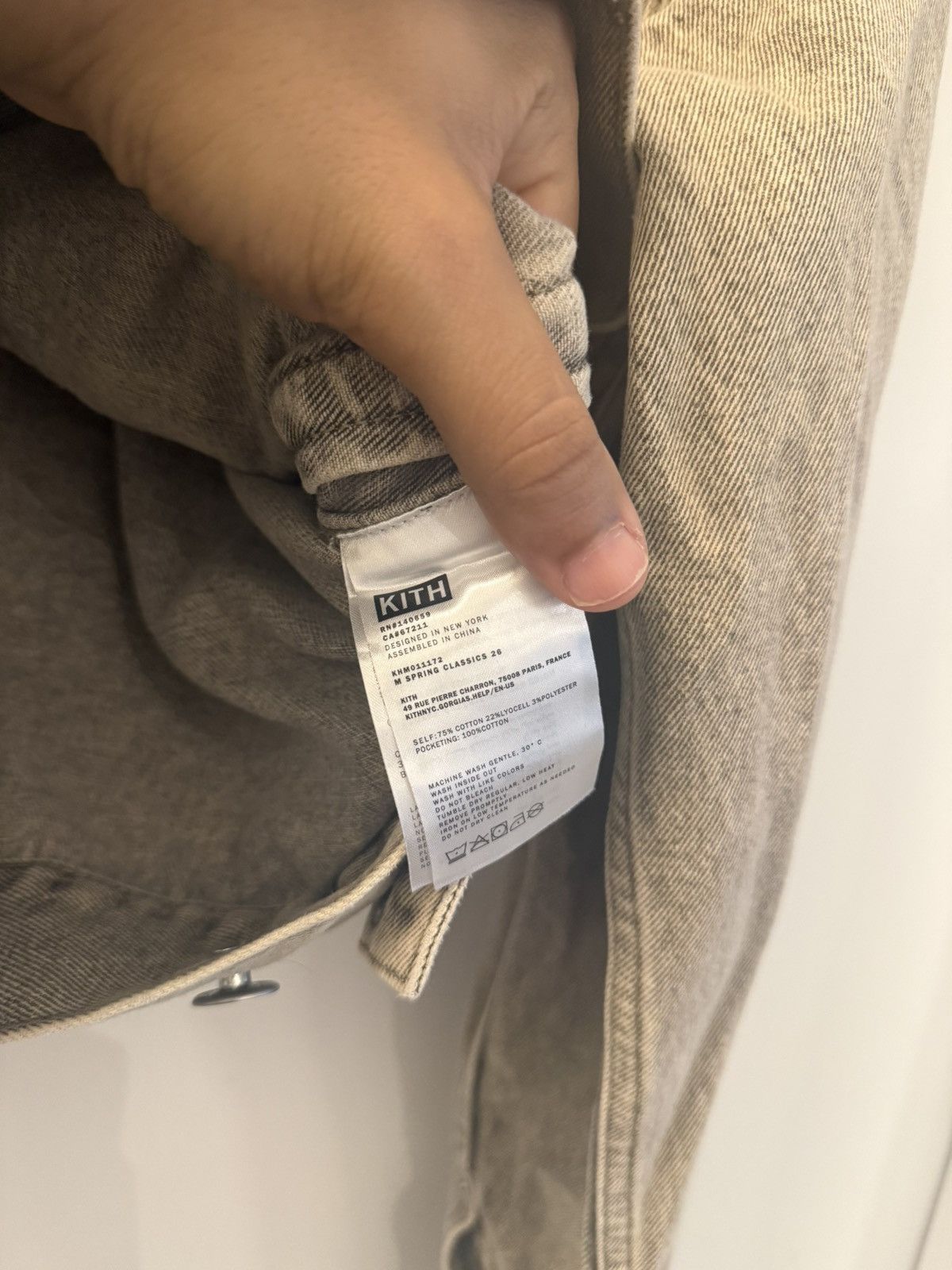 Kith Kith Alonzo Denim Jacket Size US S / EU 44-46 / 1 - 12 Thumbnail