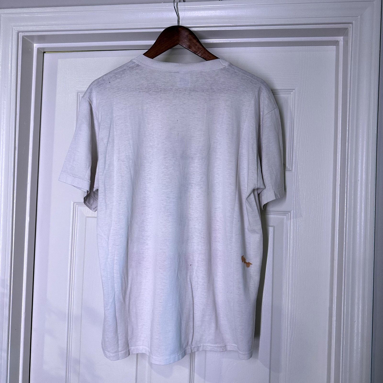 Jerzees Vintage 90's "I Dont Do Exercise" T-Shirt Size XL Size US XL / EU 56 / 4 - 2 Thumbnail