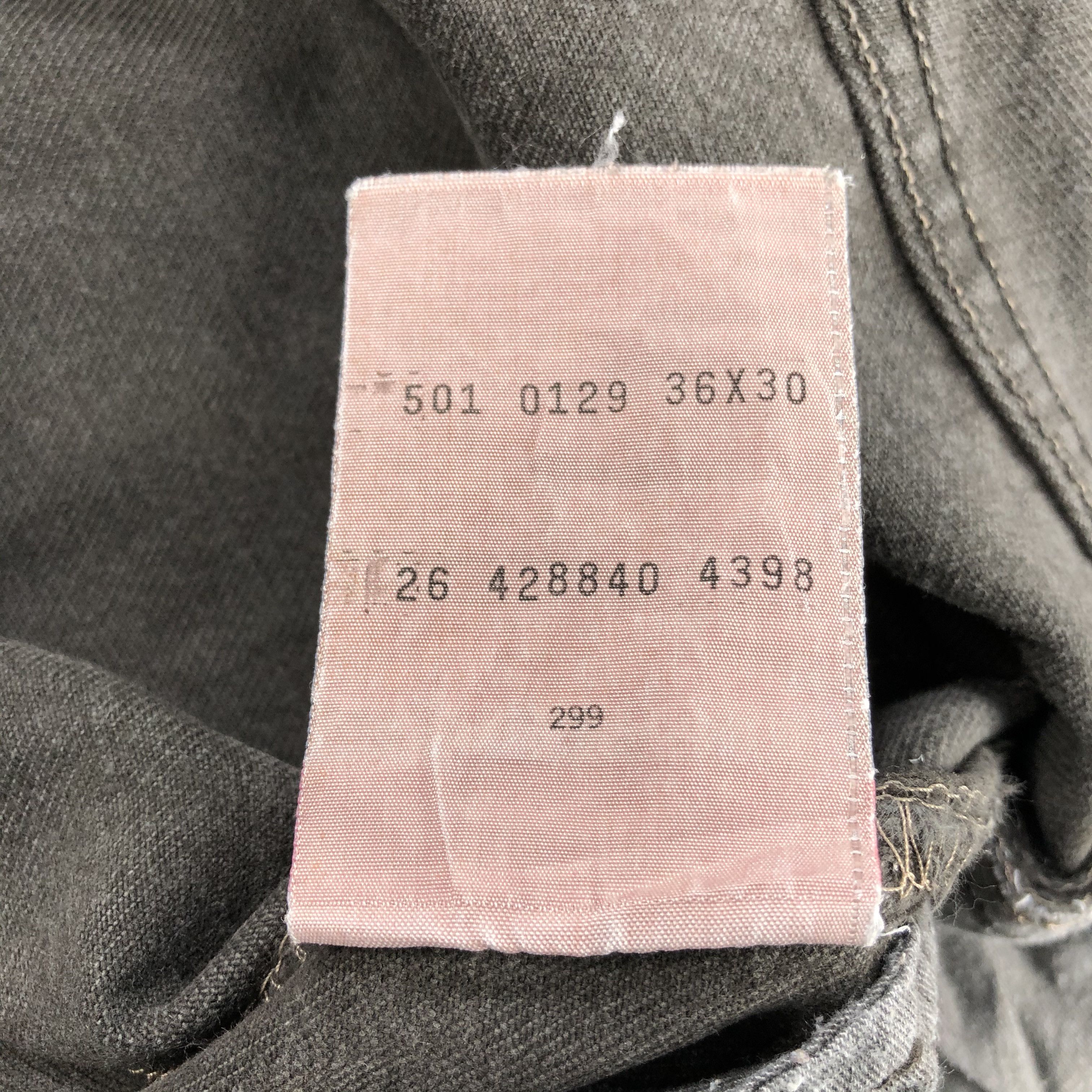 Levi's × Vintage Vintage 90s Faded Black Levis 501 Jeans-JM1493 Size US 35 - 11 Thumbnail