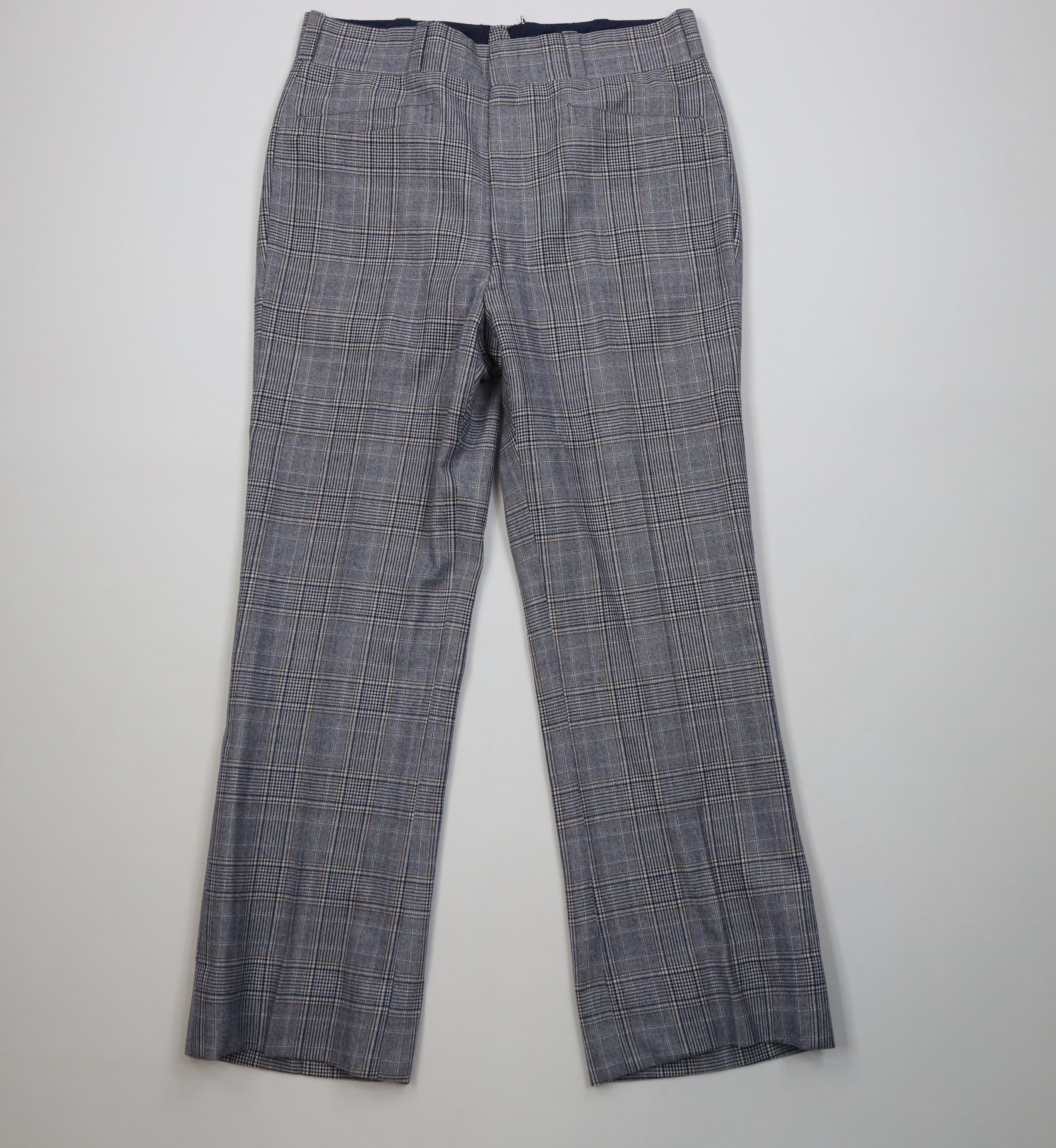 Brioni Vintage 70s Brioni Wide Leg Chino Pants Trousers Plaid Size US 32 / EU 48 - 1 Thumbnail