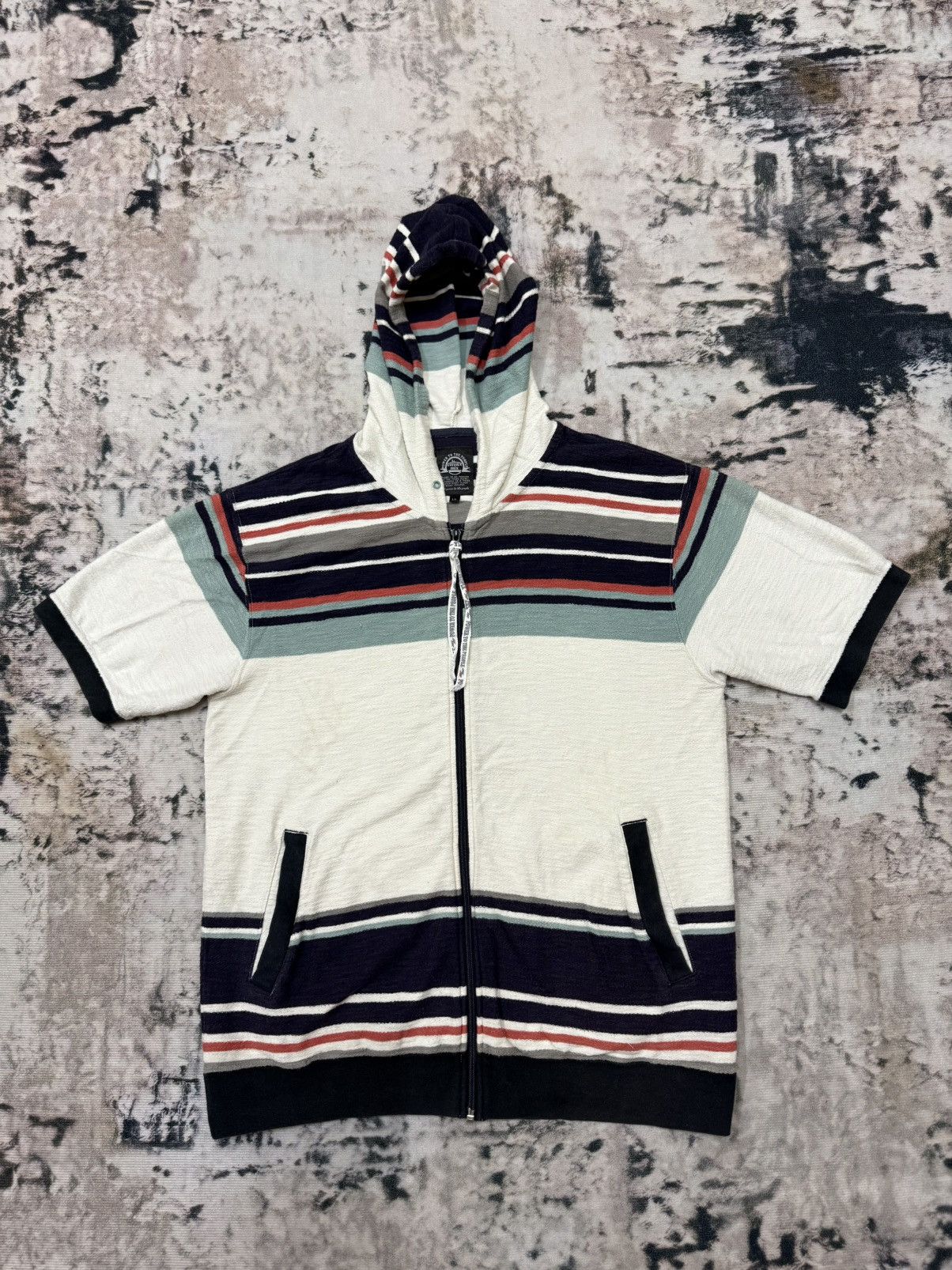 Japanese Brand Power to the people culture mix Short Sleeve Sweater Hoodie Size US M / EU 48-50 / 2 - 3 Thumbnail
