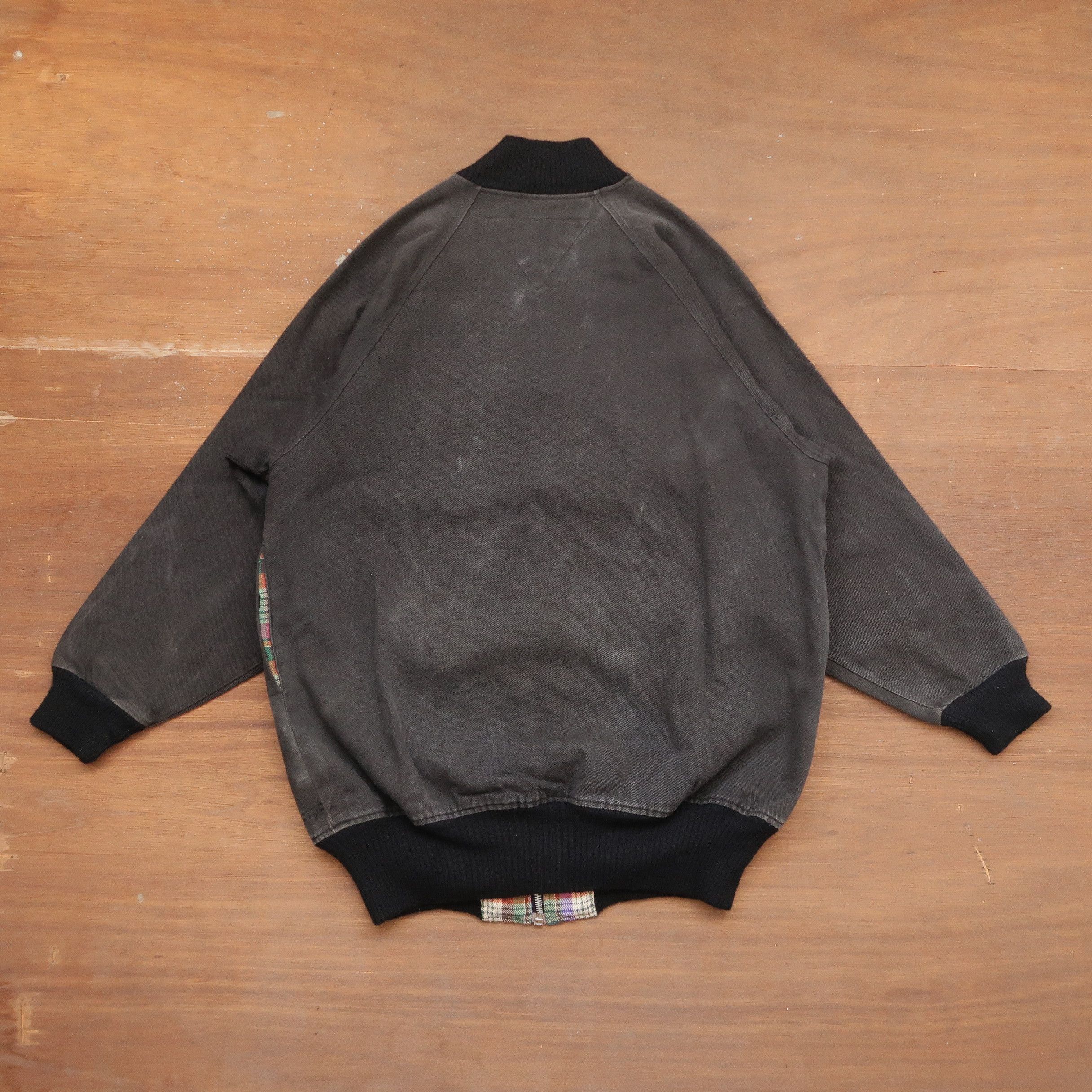 Hai Sporting Gear × Issey Miyake Hai Sporting Gear Issey Miyake Distressed Bomber Jacket Size US M / EU 48-50 / 2 - 22 Thumbnail