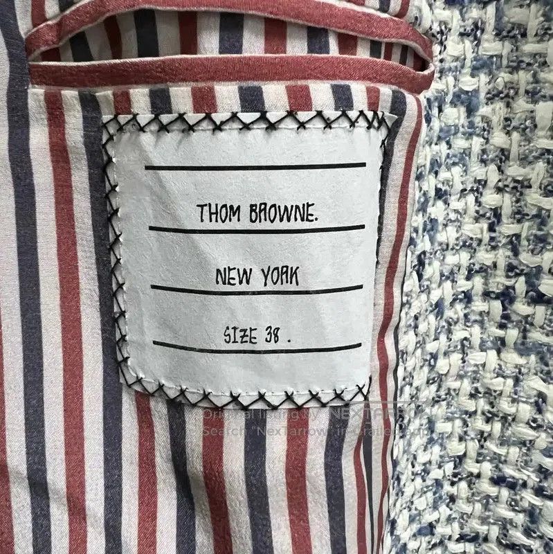 Thom Browne Thom Browne Grey Wool Long Coat for Women . Size XXS / US 00 / IT 34 - 3 Thumbnail