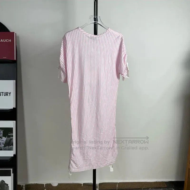 Chanel Chanel Pink Striped Cotton Women's Dress . Size XS / US 0-2 / IT 36-38 - 2 Thumbnail