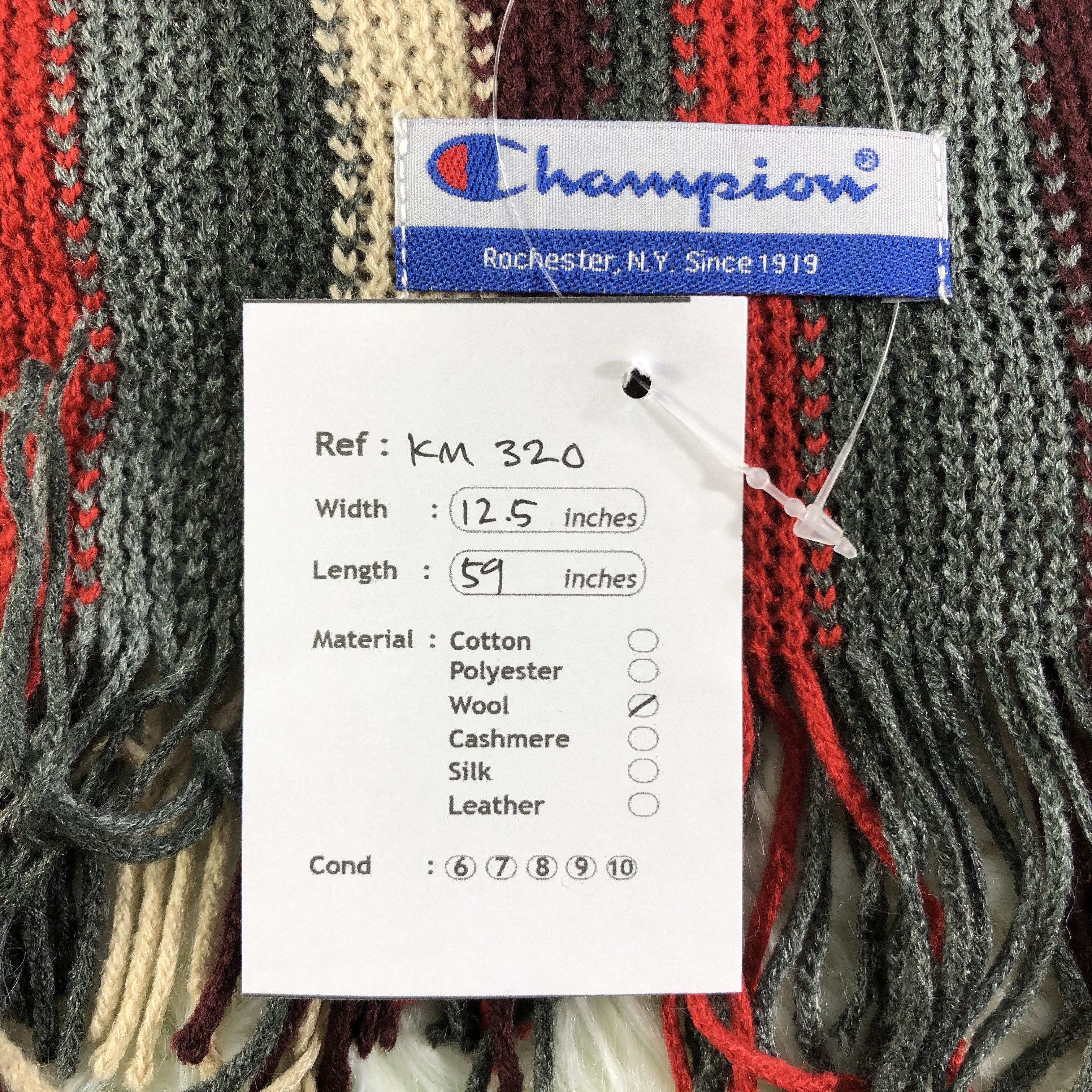 Champion × Vintage Champion Scarf / Muffler / Neckwear - KM320 Size ONE SIZE - 5 Thumbnail