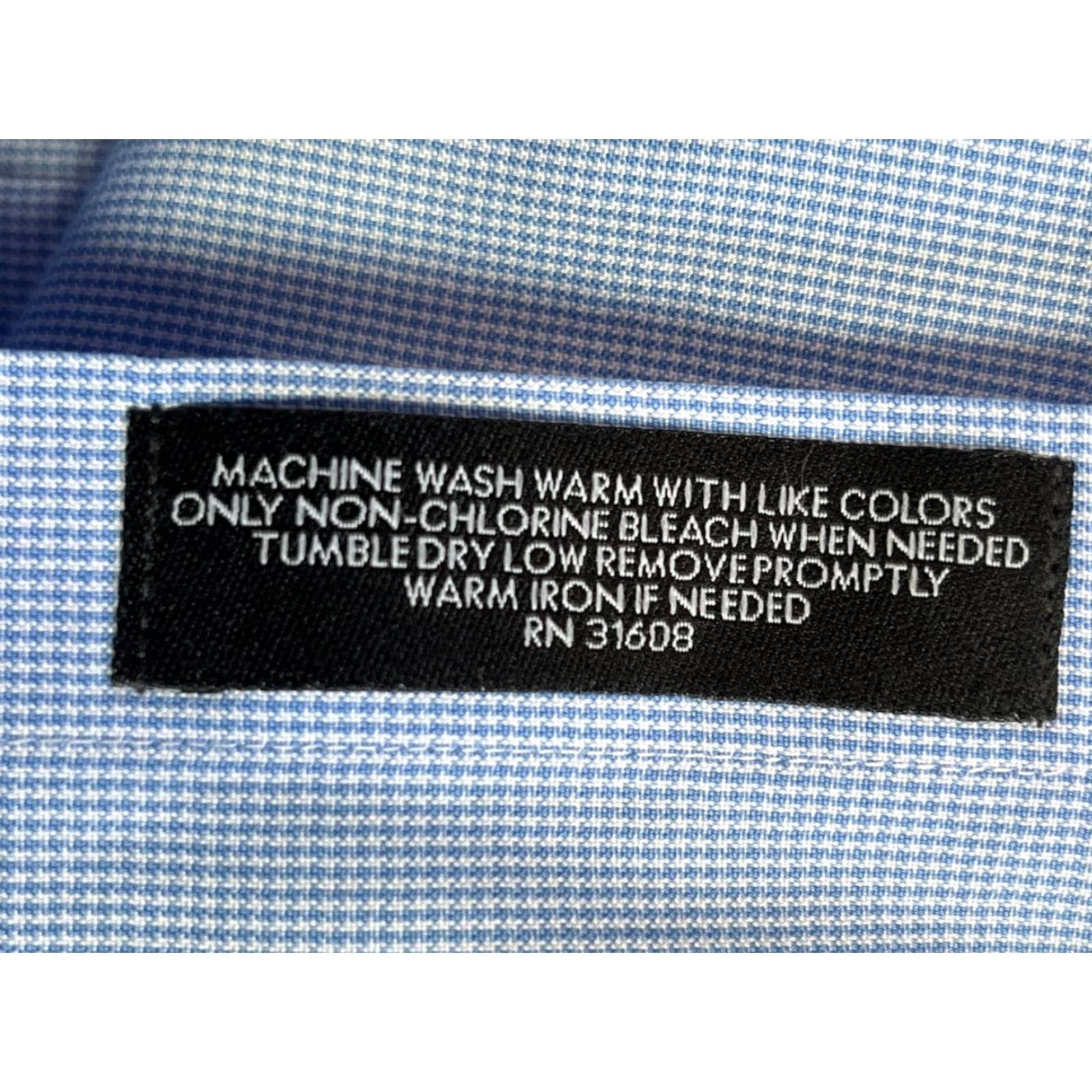 Jos. A. Bank Jos. A. Bank Dress Shirt Blue Long Sleeve Button Down Chest Pocket Regular Fit 17-34 48 in Chest Mens XL Size US XL / EU 56 / 4 - 7 Thumbnail