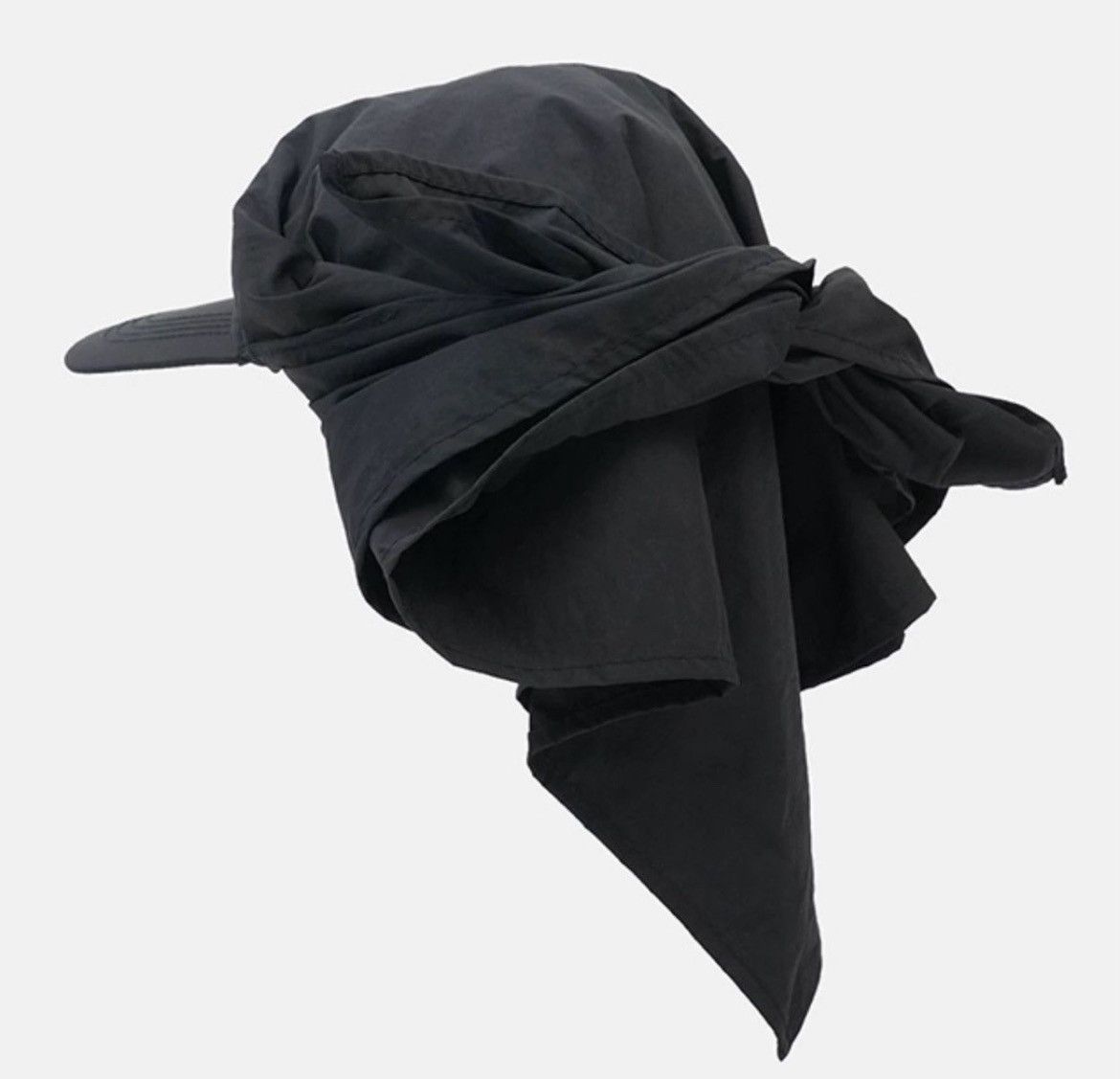 Japanese Brand Avant garde fashion multi-style handkerchief cap hat Size ONE SIZE - 6 Thumbnail
