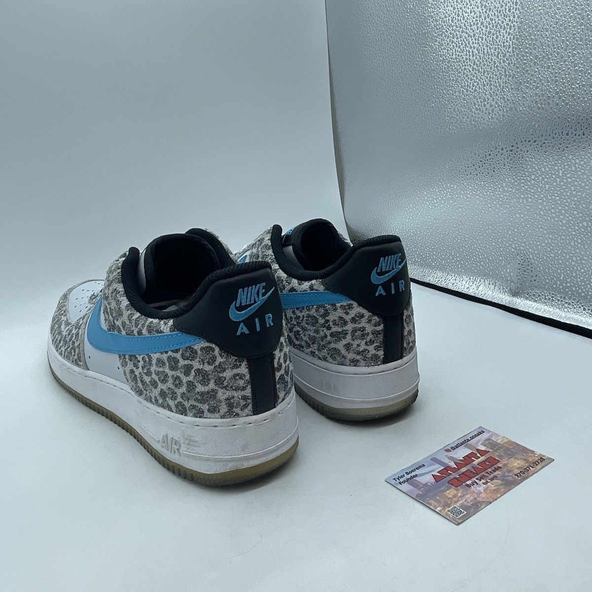 Nike Air Force 1 low snow leopard Size US 11 / EU 44 - 4 Thumbnail